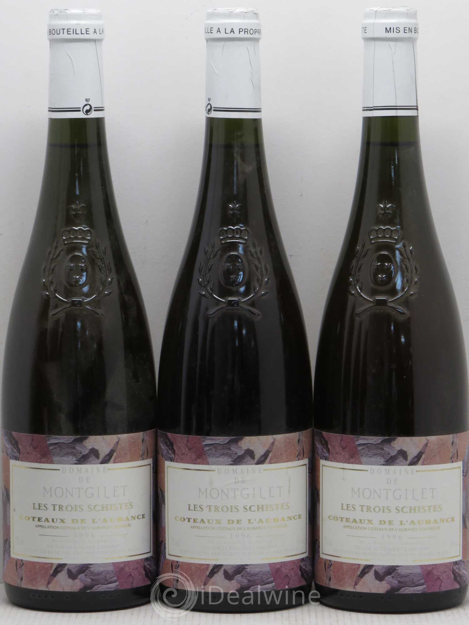 Coteaux de l'Aubance Montgilet (Domaine de) Les Trois Schistes 1996 - Lotto di 6 bottiglie - 1