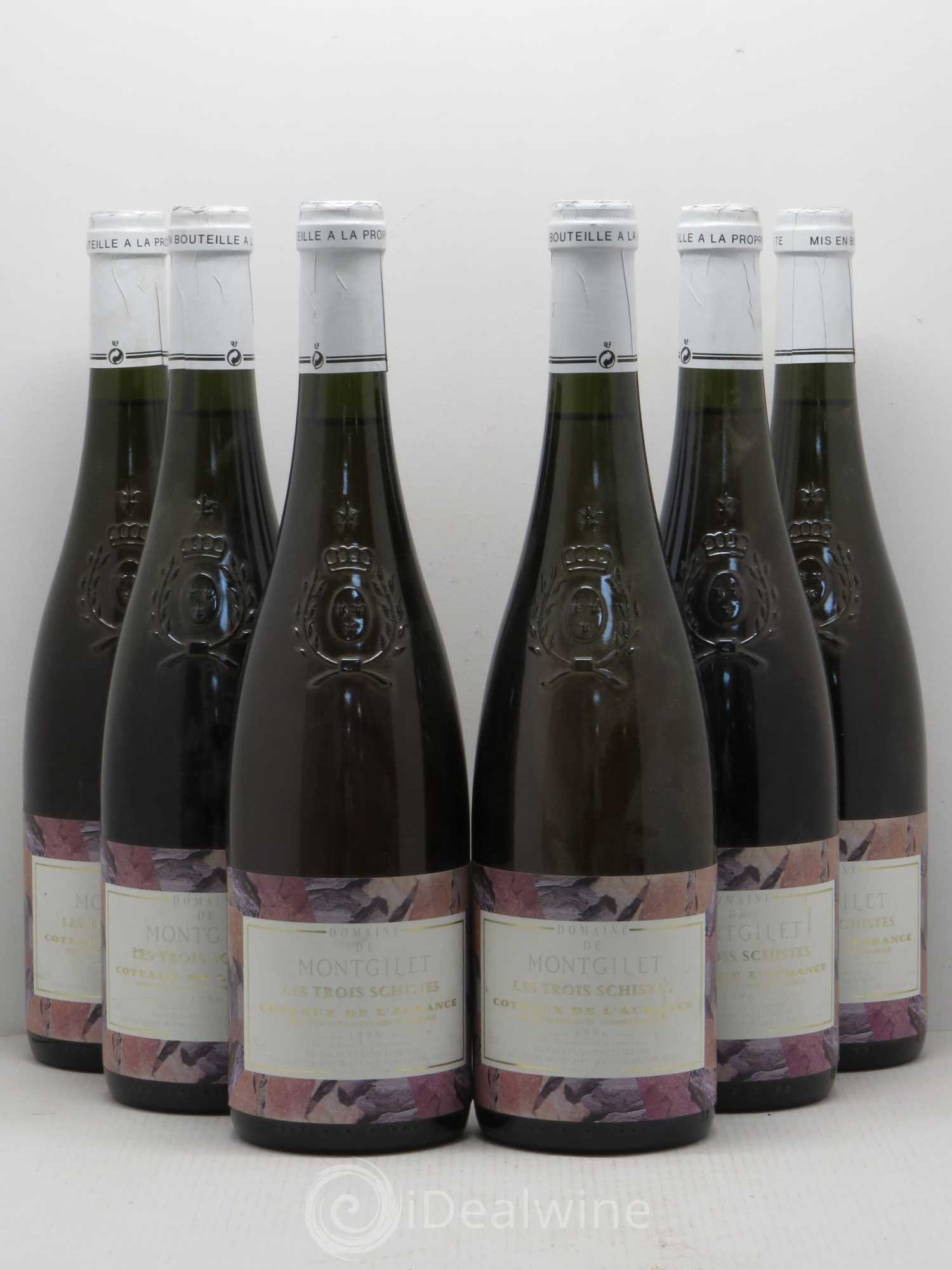 Coteaux de l'Aubance Montgilet (Domaine de) Les Trois Schistes 1996 - Lotto di 6 bottiglie - 0