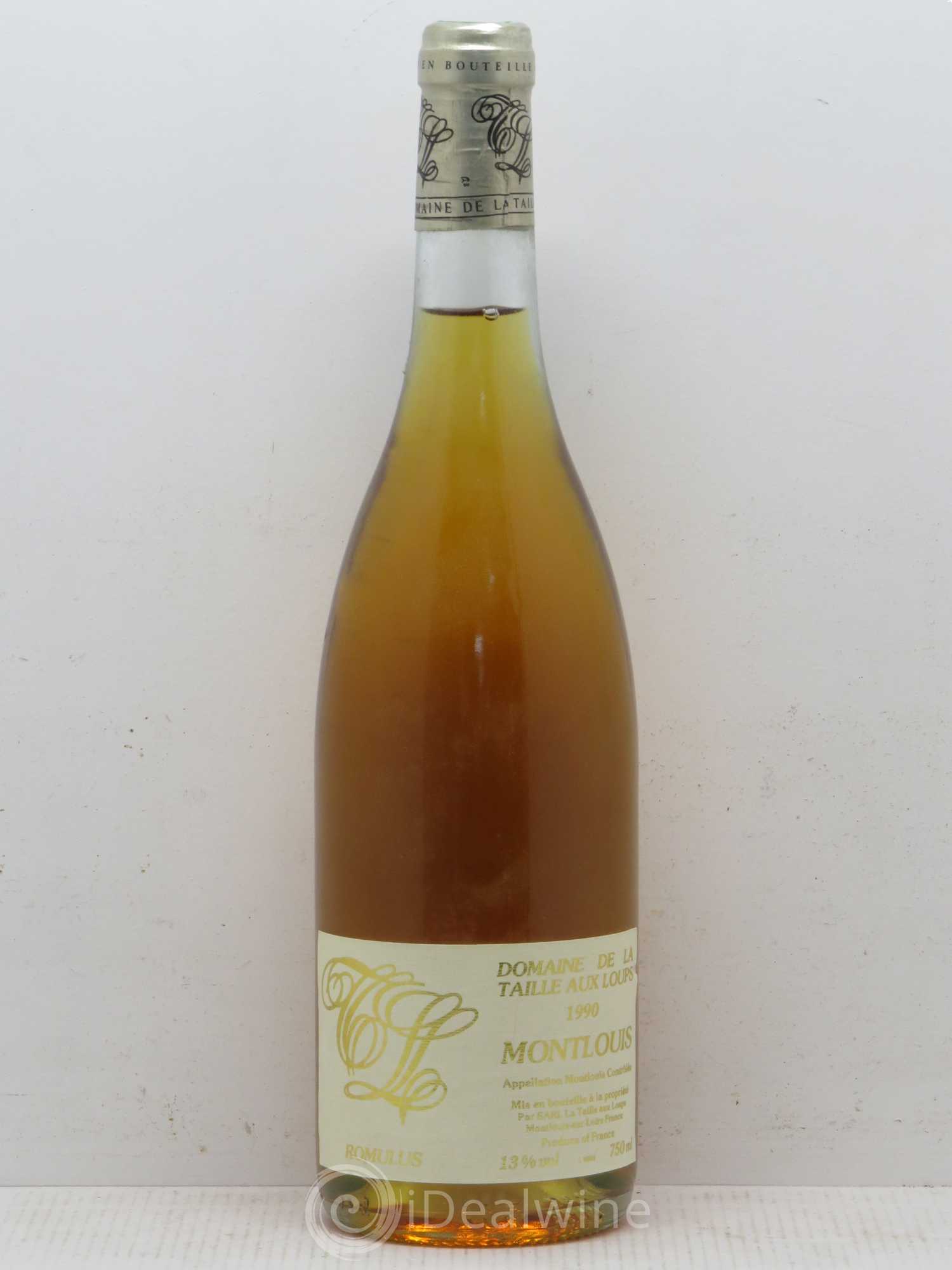 Montlouis-sur-Loire Romulus La Taille aux Loups - Jacky Blot 1990 - Lotto di 1 bottiglia - 0