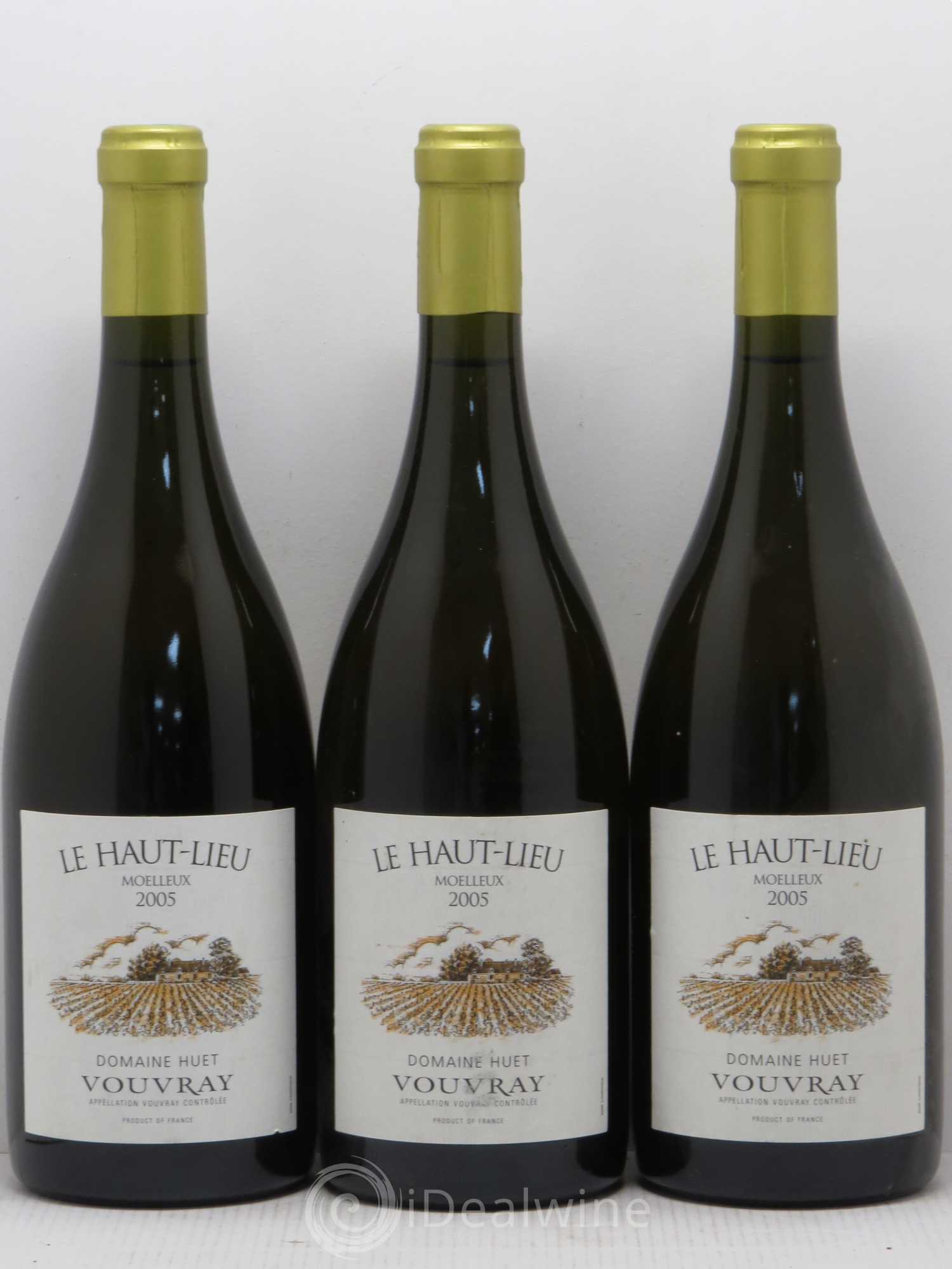 Vouvray Le Haut-Lieu Moelleux Domaine Huet 2005 - Lotto di 6 bottiglie - 1