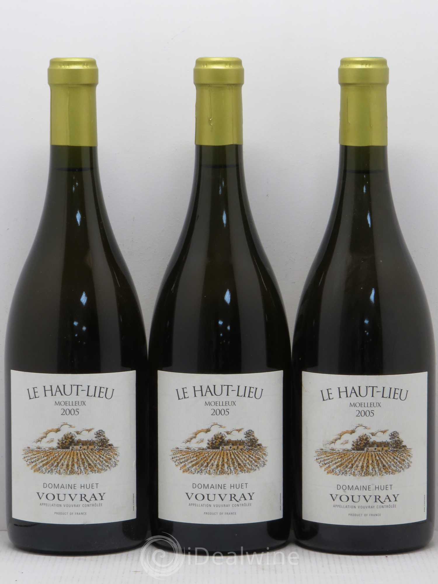 Vouvray Le Haut-Lieu Moelleux Domaine Huet 2005 - Lotto di 6 bottiglie - 2