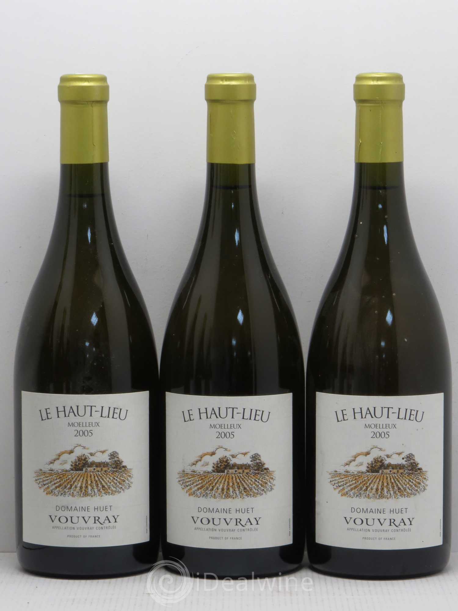 Vouvray Le Haut-Lieu Moelleux Domaine Huet 2005 - Lotto di 6 bottiglie - 1
