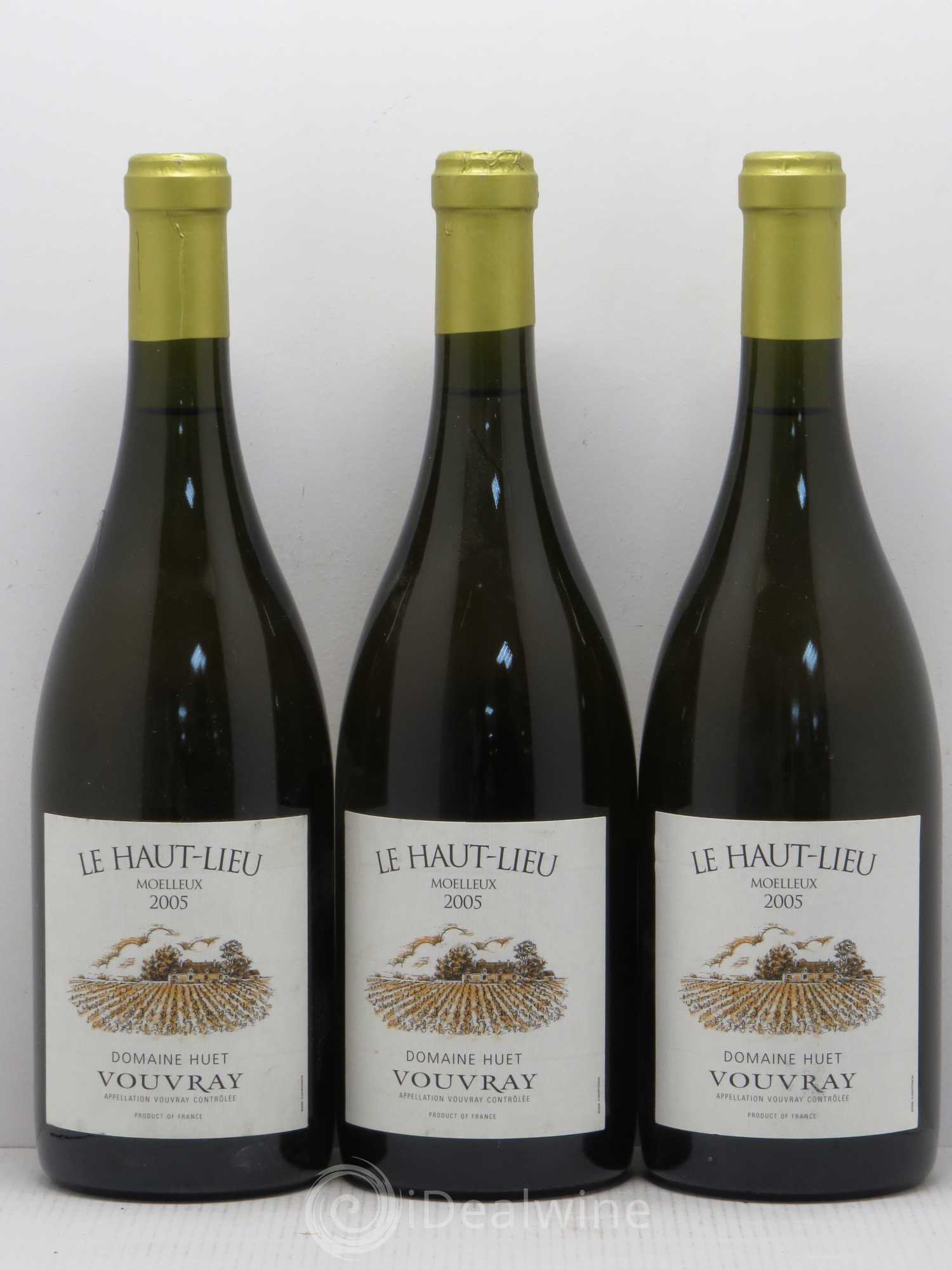 Vouvray Le Haut-Lieu Moelleux Domaine Huet 2005 - Lotto di 6 bottiglie - 2
