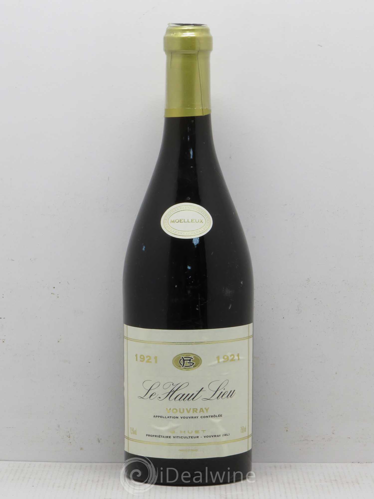 Vouvray Le Haut-Lieu Moelleux Domaine Huet 1921 - Lotto di 1 bottiglia - 0