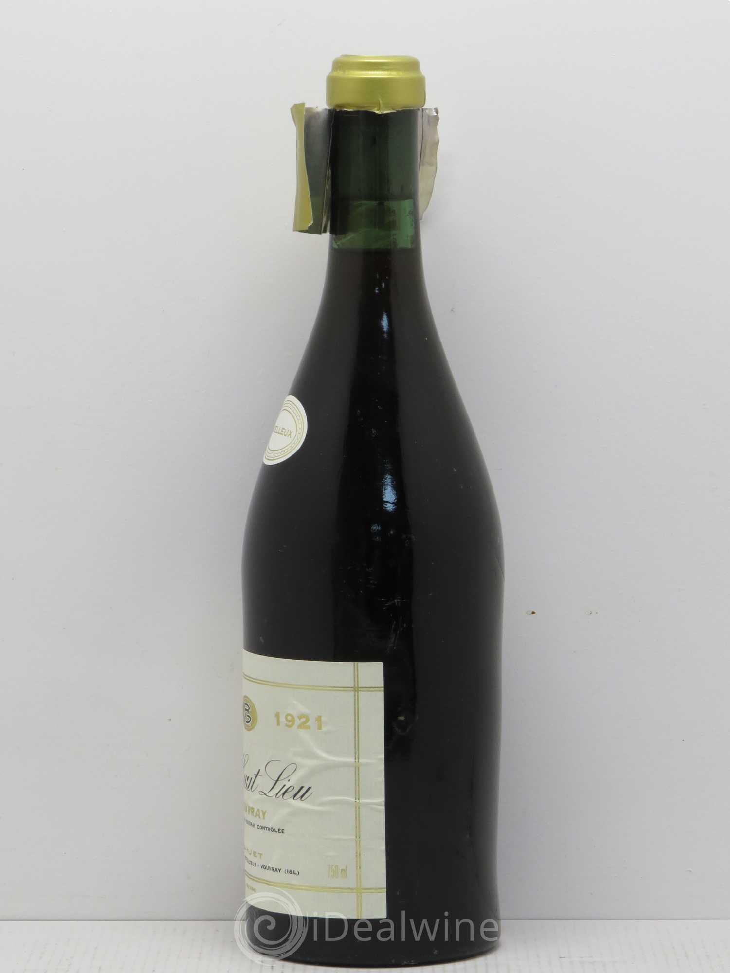 Vouvray Le Haut-Lieu Moelleux Domaine Huet 1921 - Lotto di 1 bottiglia - 1