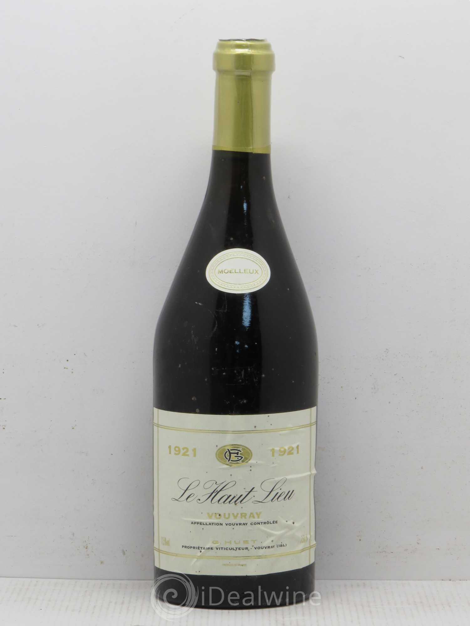 Vouvray Le Haut-Lieu Moelleux Domaine Huet 1921 - Lotto di 1 bottiglia - 0