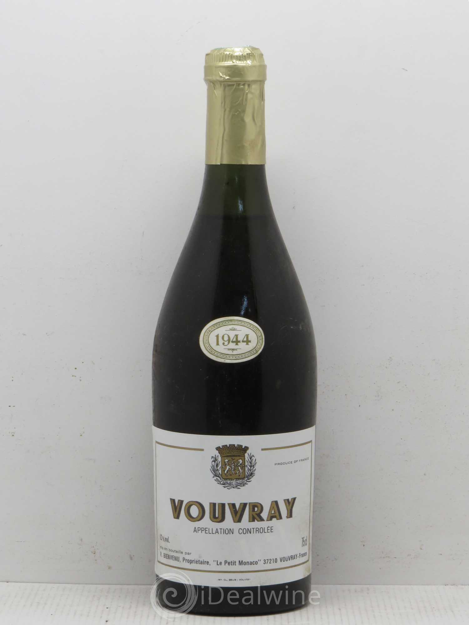 Vouvray Le Petit Monaco - Bienvenu 1944 - Posten von 1 Flasche - 0