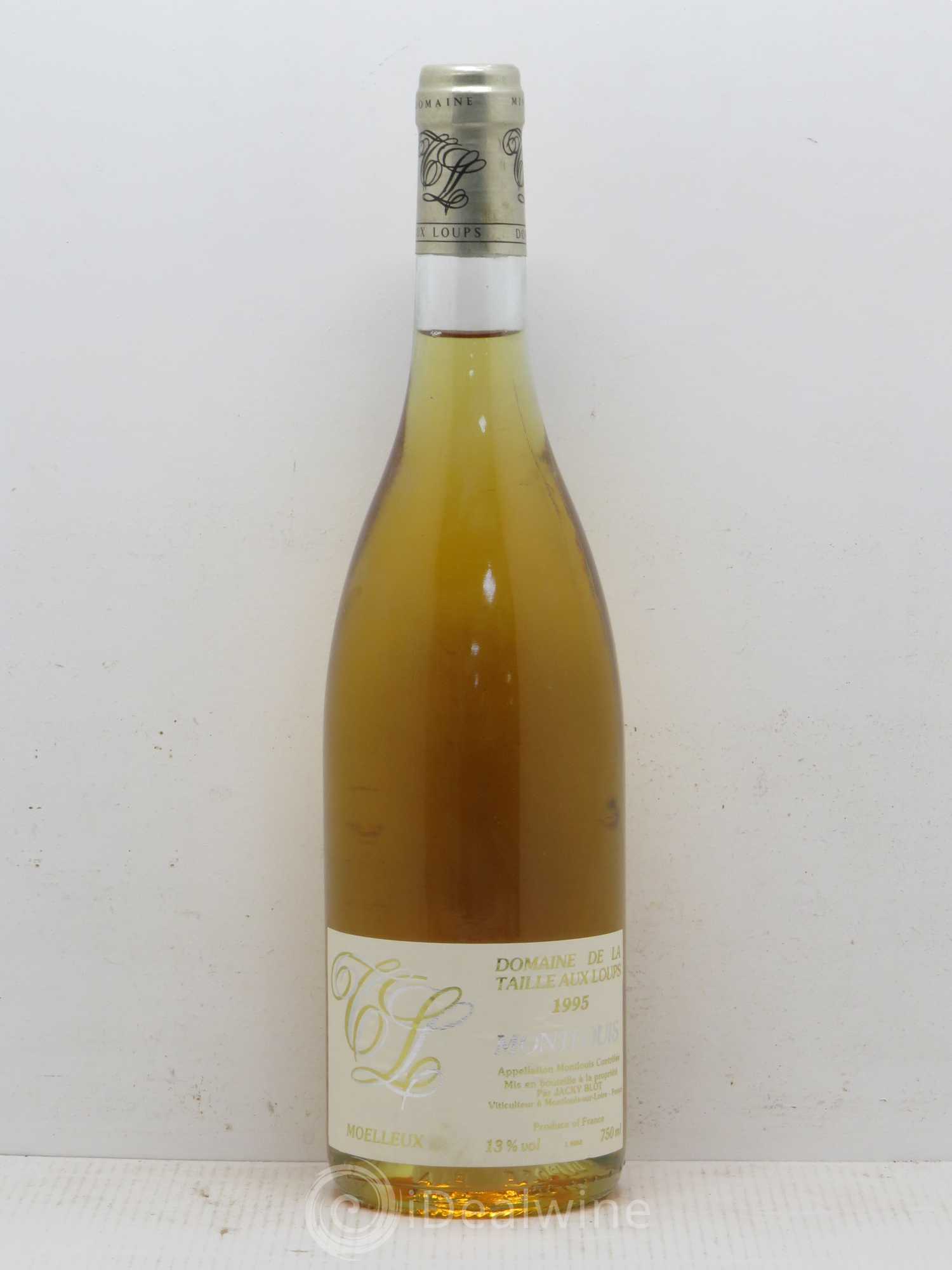 Montlouis-sur-Loire Moelleux La Taille aux Loups - Jacky Blot 1995 - Lotto di 1 bottiglia - 0