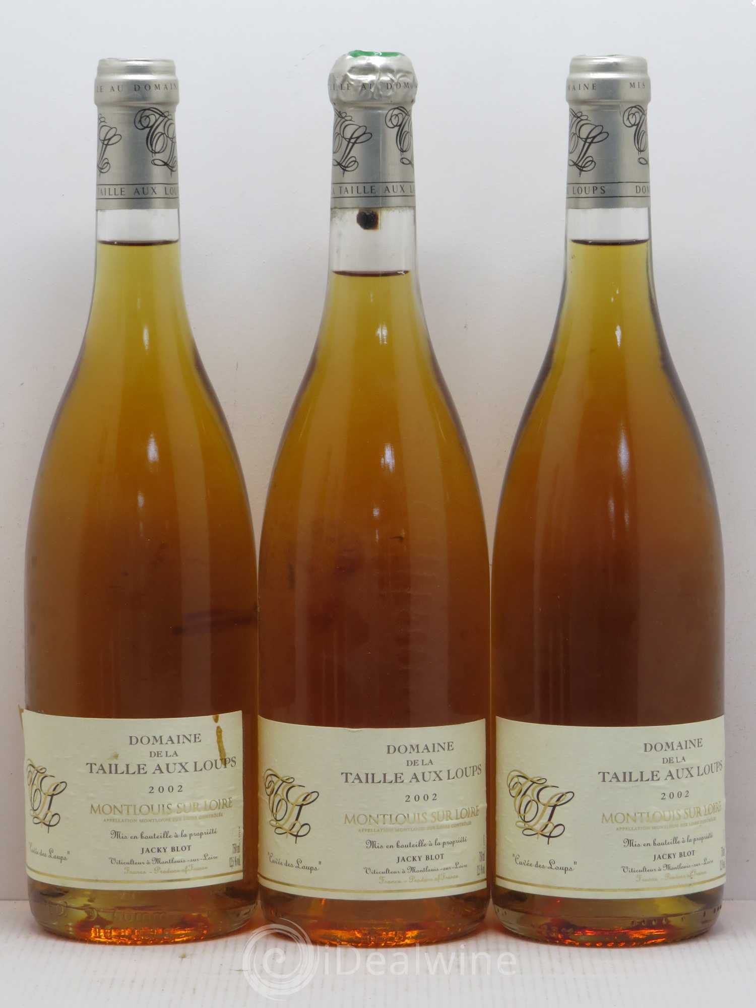 Montlouis-sur-Loire Cuvée des Loups La Taille aux Loups - Jacky Blot 2002 - Lotto di 6 bottiglie - 1