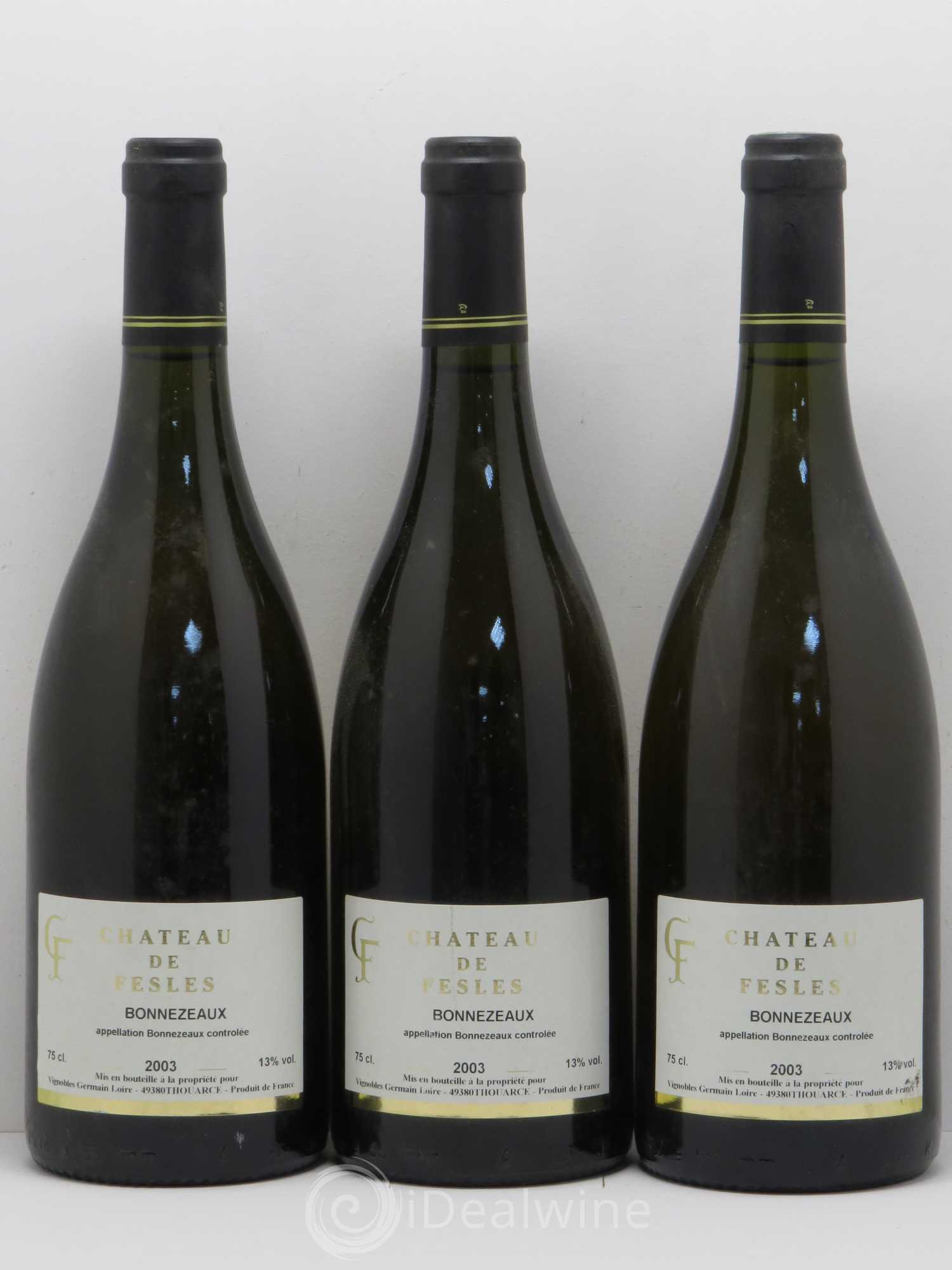 Bonnezeaux Château de Fesles 2003 - Lot de 11 bouteilles - 3