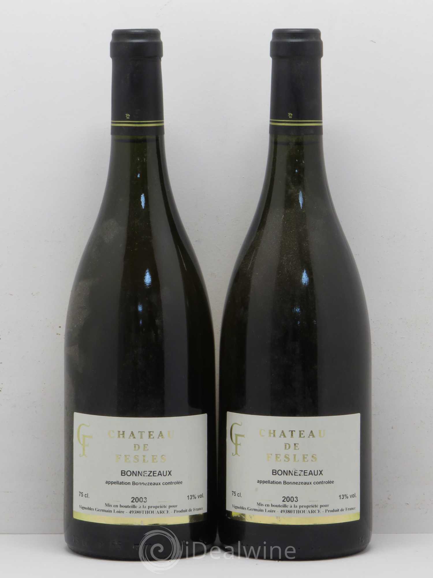 Bonnezeaux Château de Fesles 2003 - Lot de 11 bouteilles - 4