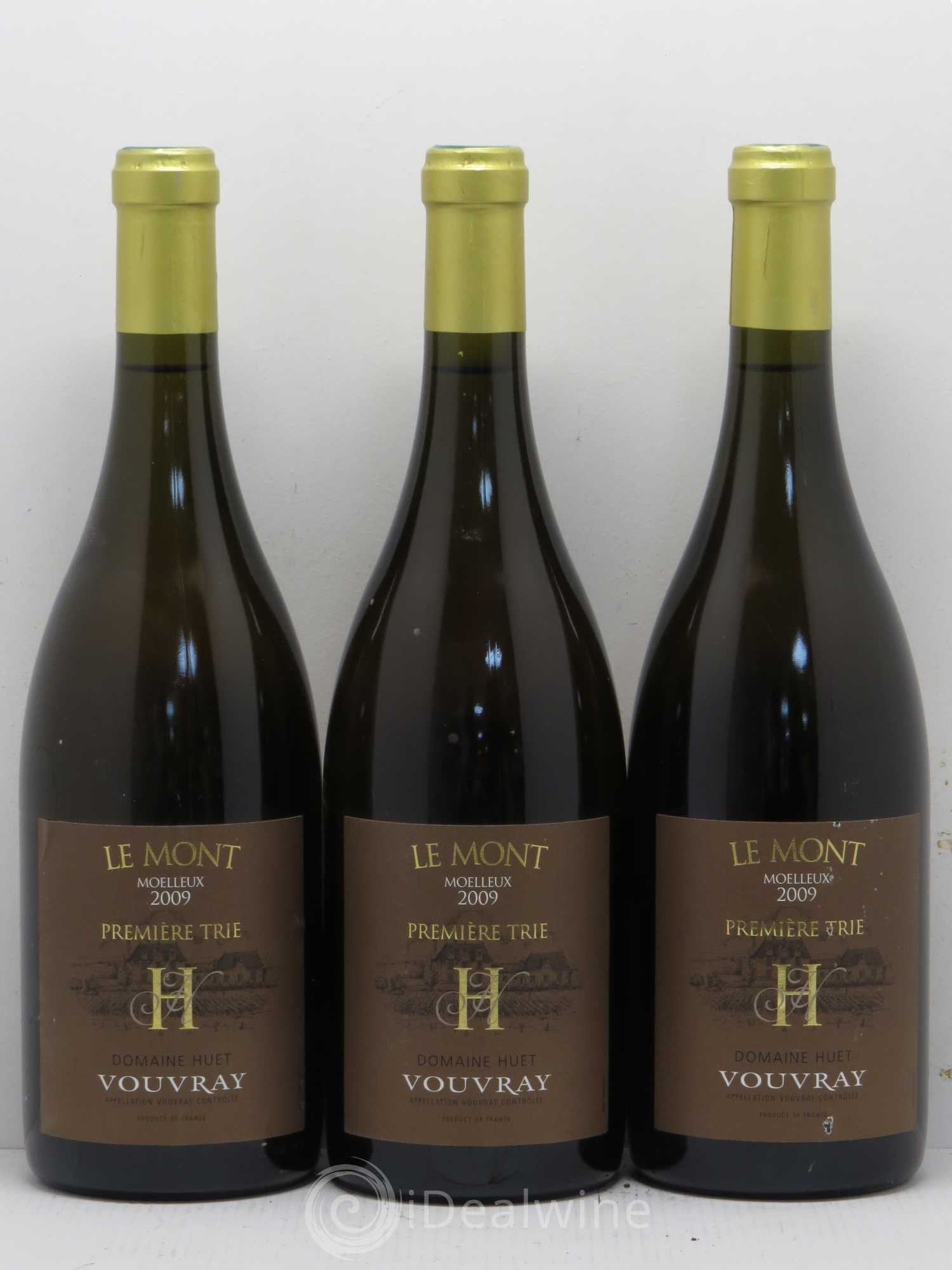 Vouvray Le Mont Moelleux 1ère Trie Domaine Huet 2009 - Lotto di 6 bottiglie - 2