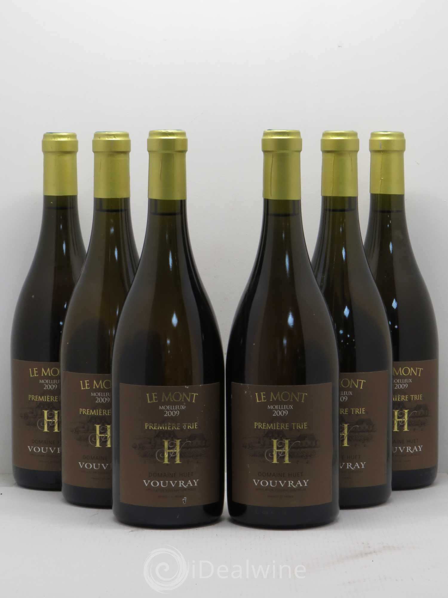 Vouvray Le Mont Moelleux 1ère Trie Domaine Huet 2009 - Lotto di 6 bottiglie - 0