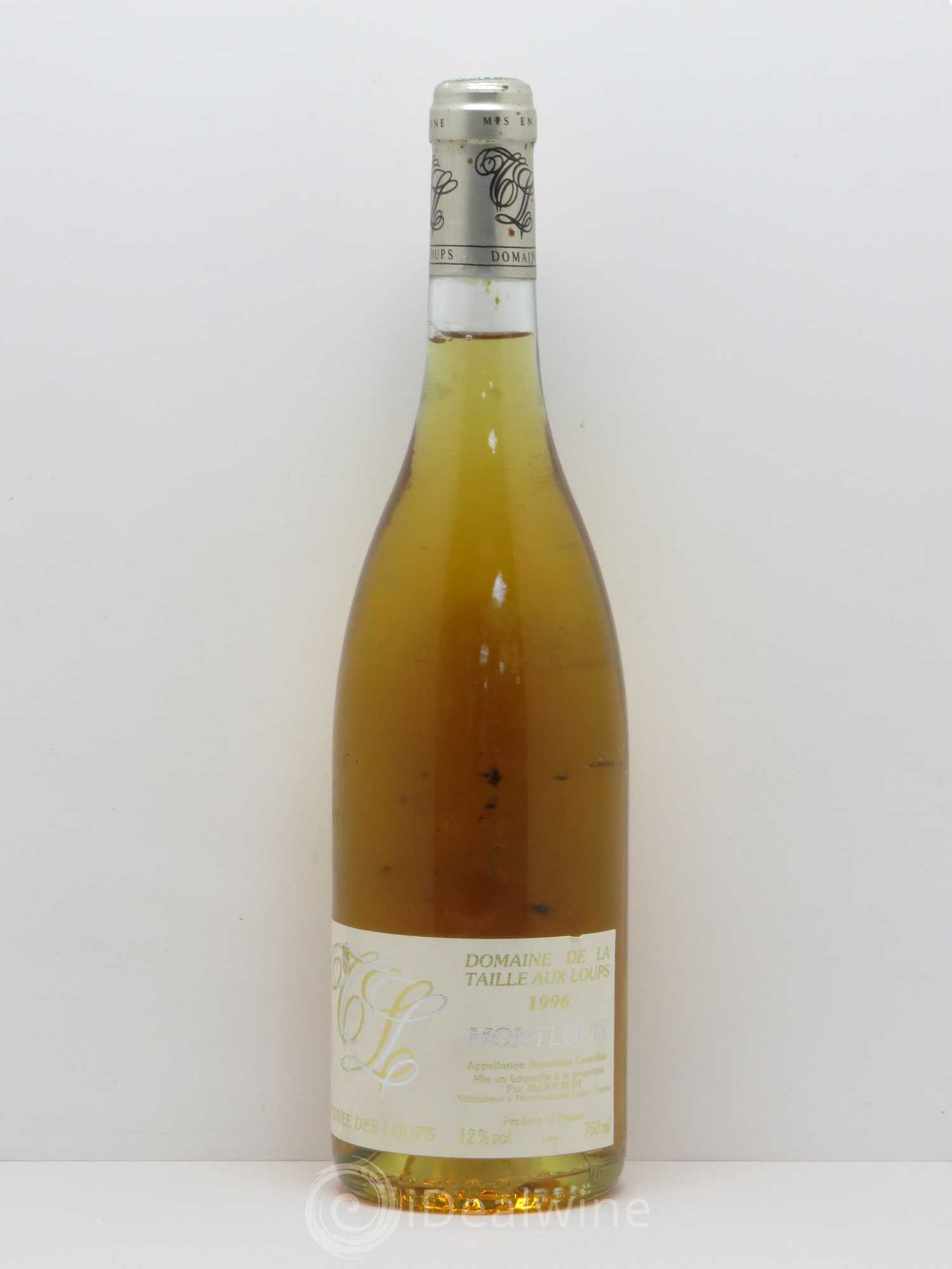 Montlouis-sur-Loire Cuvée des Loups La Taille aux Loups - Jacky Blot 1996 - Lotto di 1 bottiglia - 0