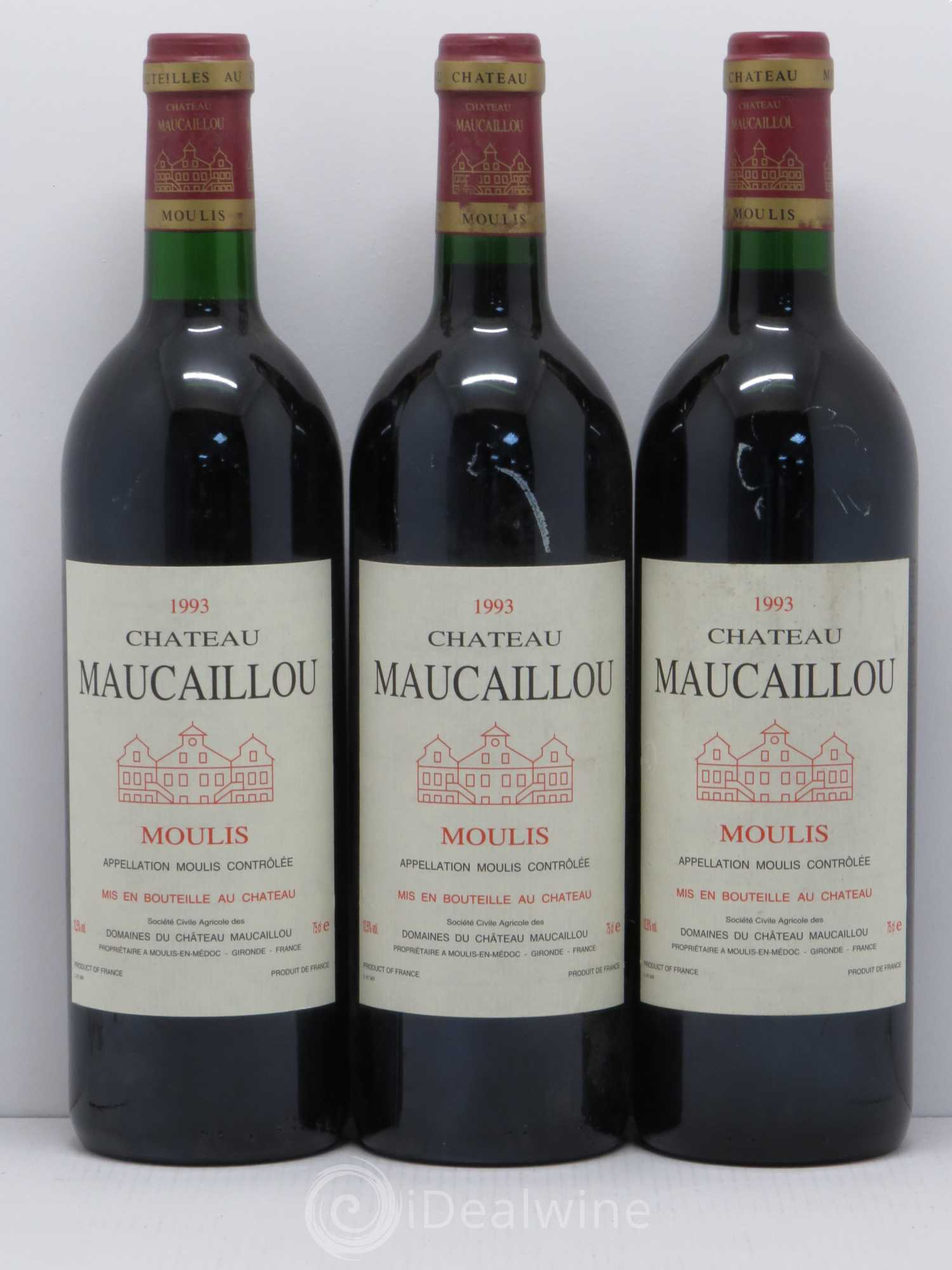 Château Maucaillou 1993 - Lot de 6 bouteilles - 2