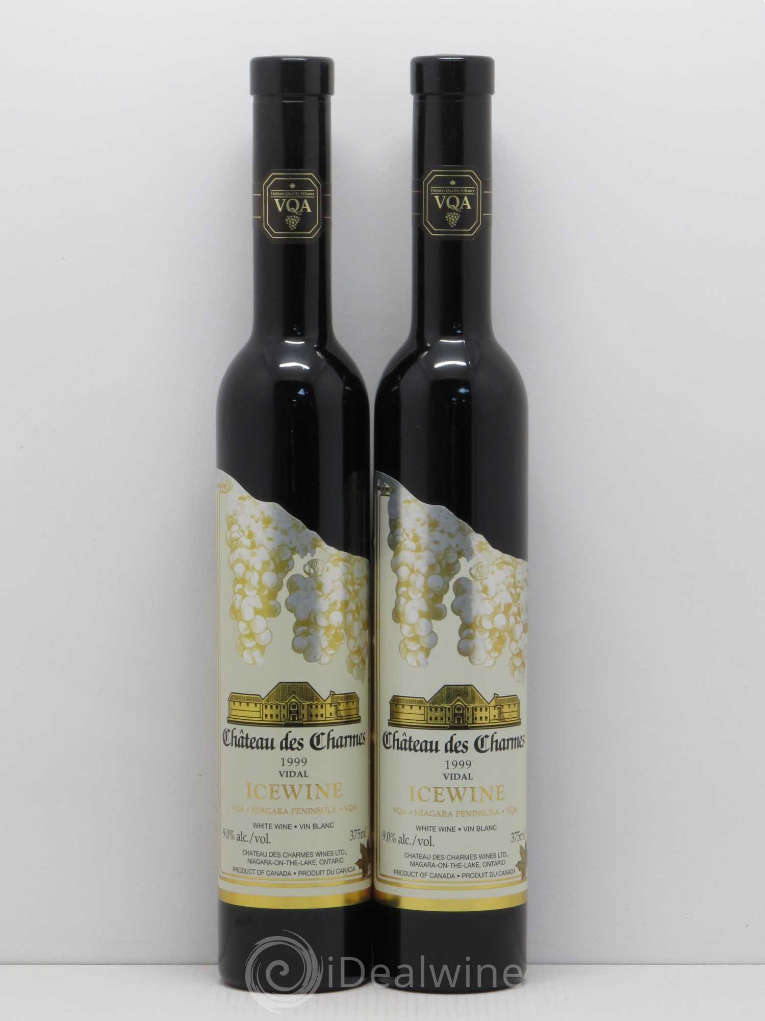 Canada Château de Charmes Icewine 1999 - Posten von 2 Demi-Flaschen - 0