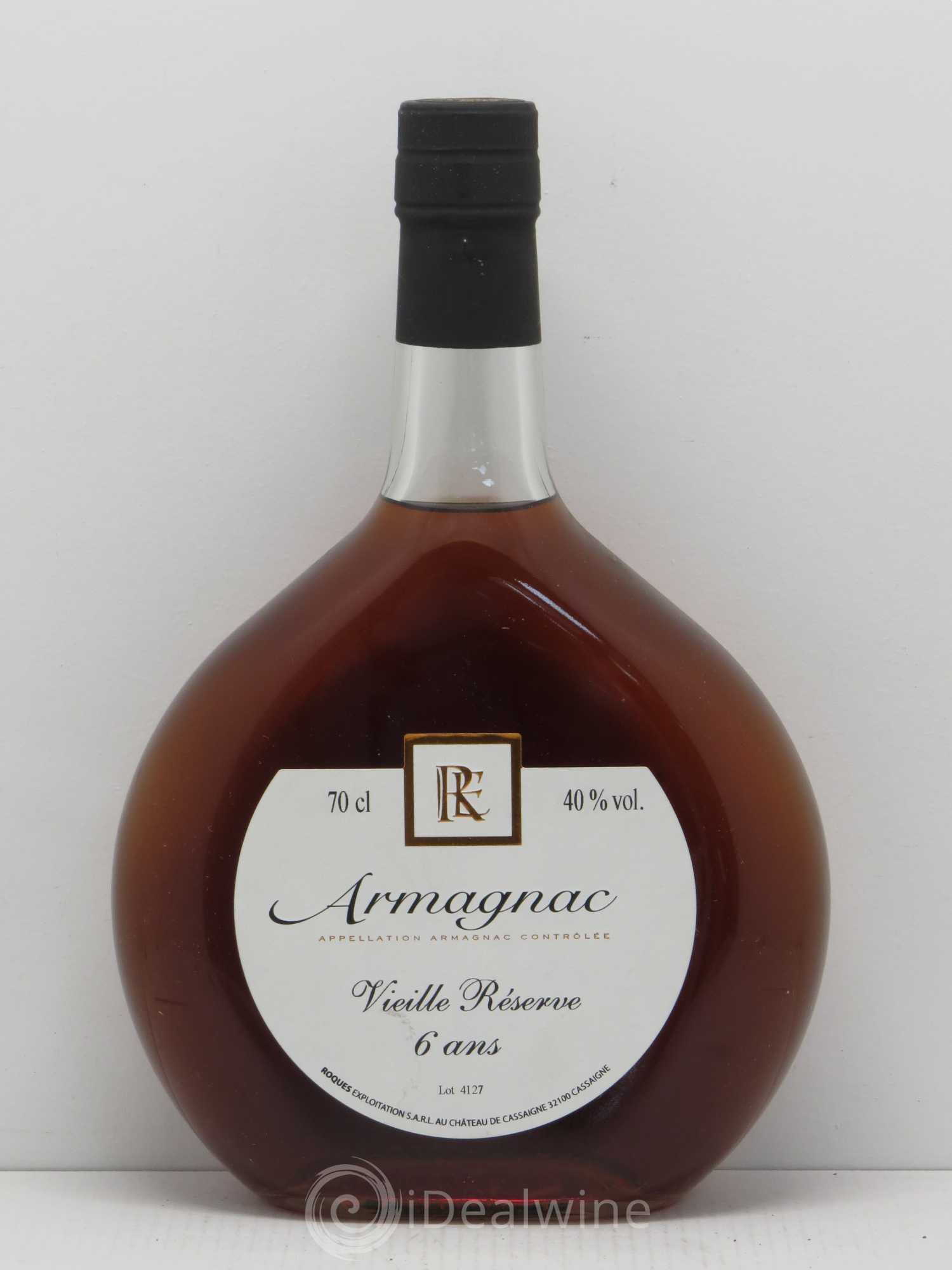 Armagnac Vieil Armagnac Château de Cassaigne - Posten von 1 Flasche - 0
