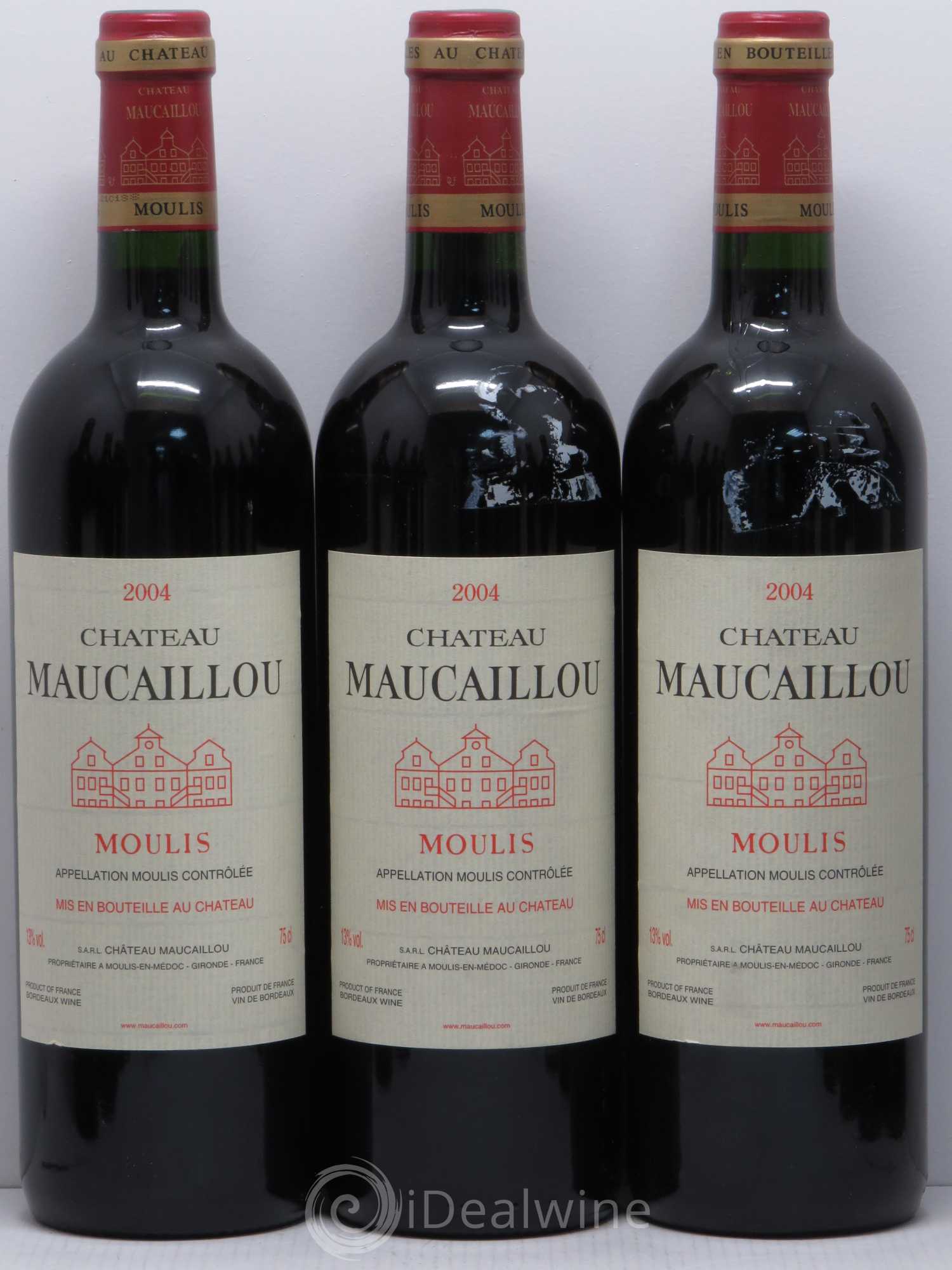 Château Maucaillou 2004 - Lot de 12 bouteilles - 1