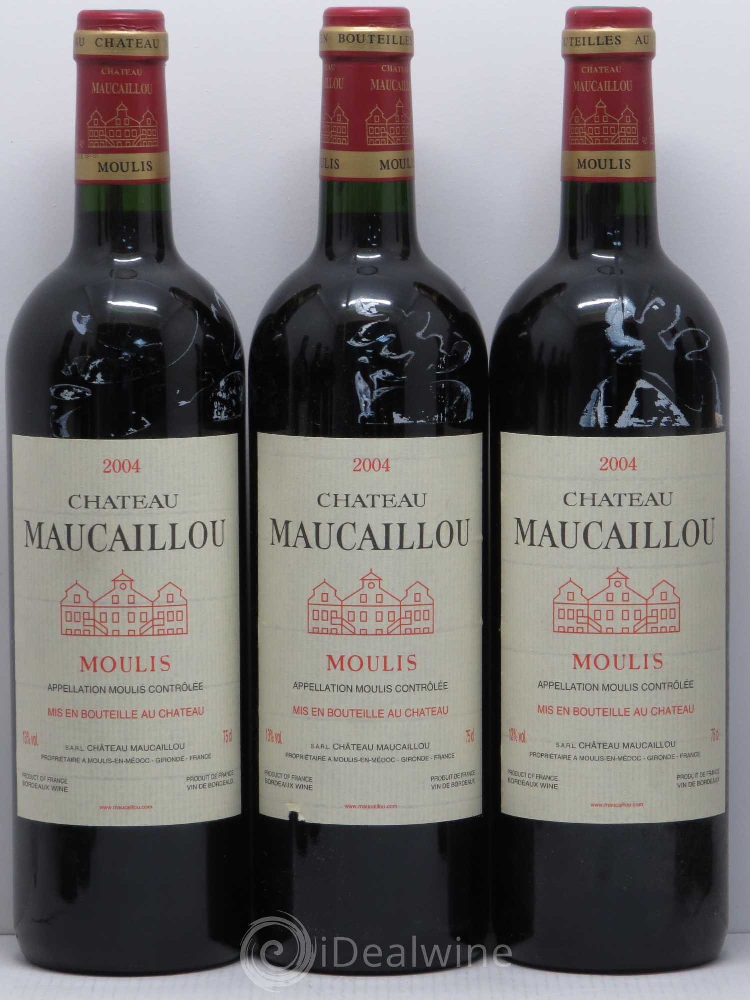 Château Maucaillou 2004 - Lot de 12 bouteilles - 2