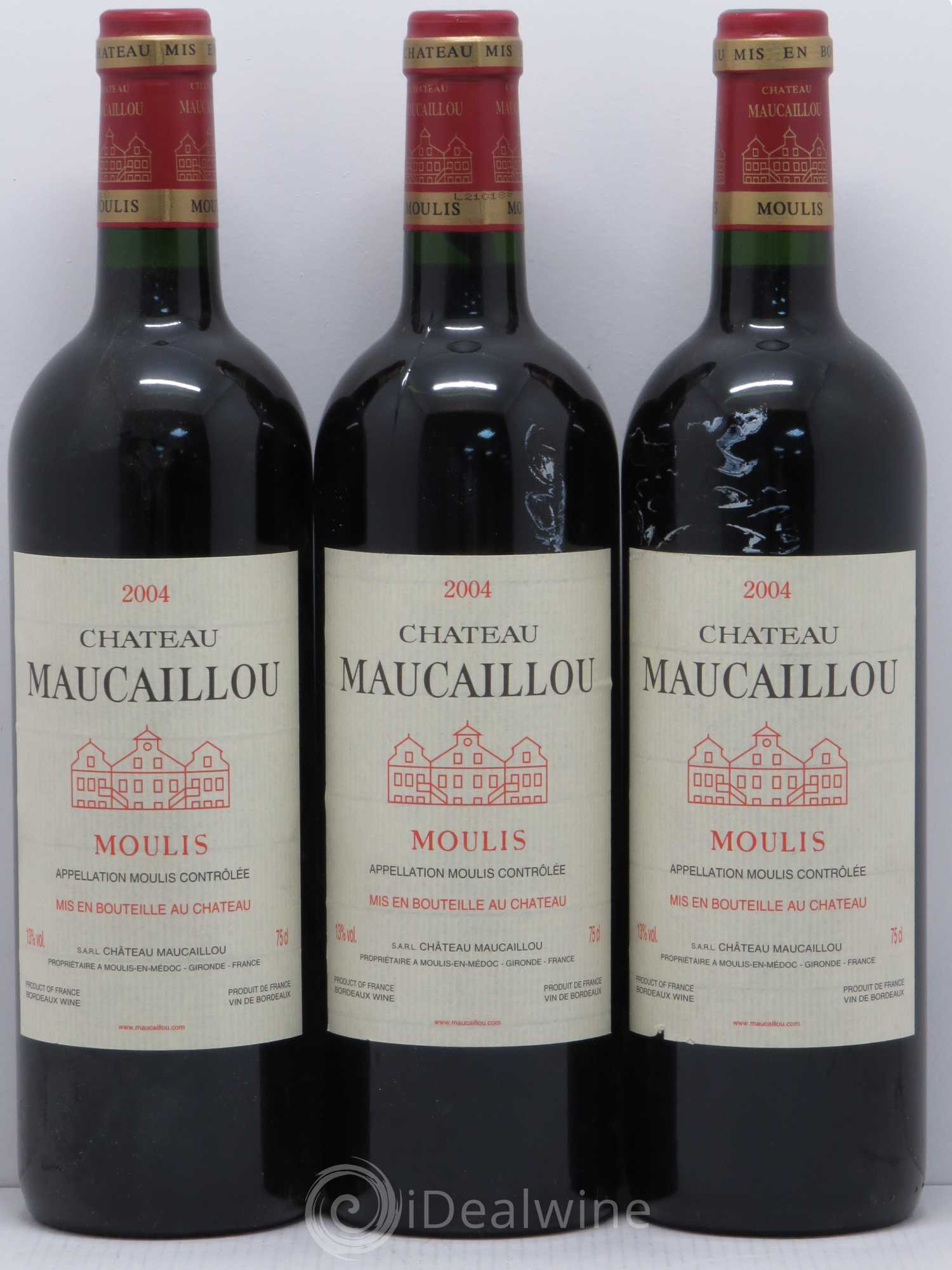 Château Maucaillou 2004 - Lot de 12 bouteilles - 4