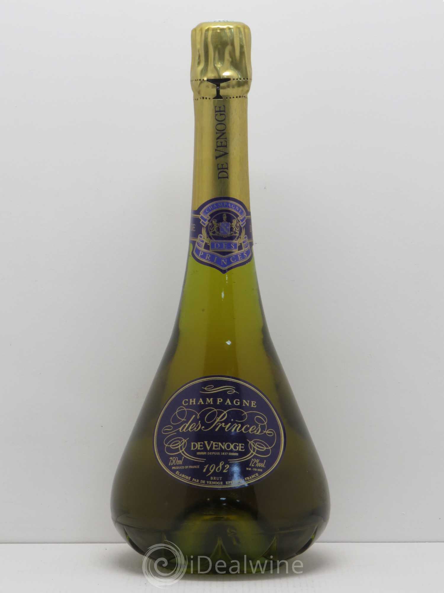 Cuvée des Princes De Venoge 1982 - Lot of 1 bottle - 0