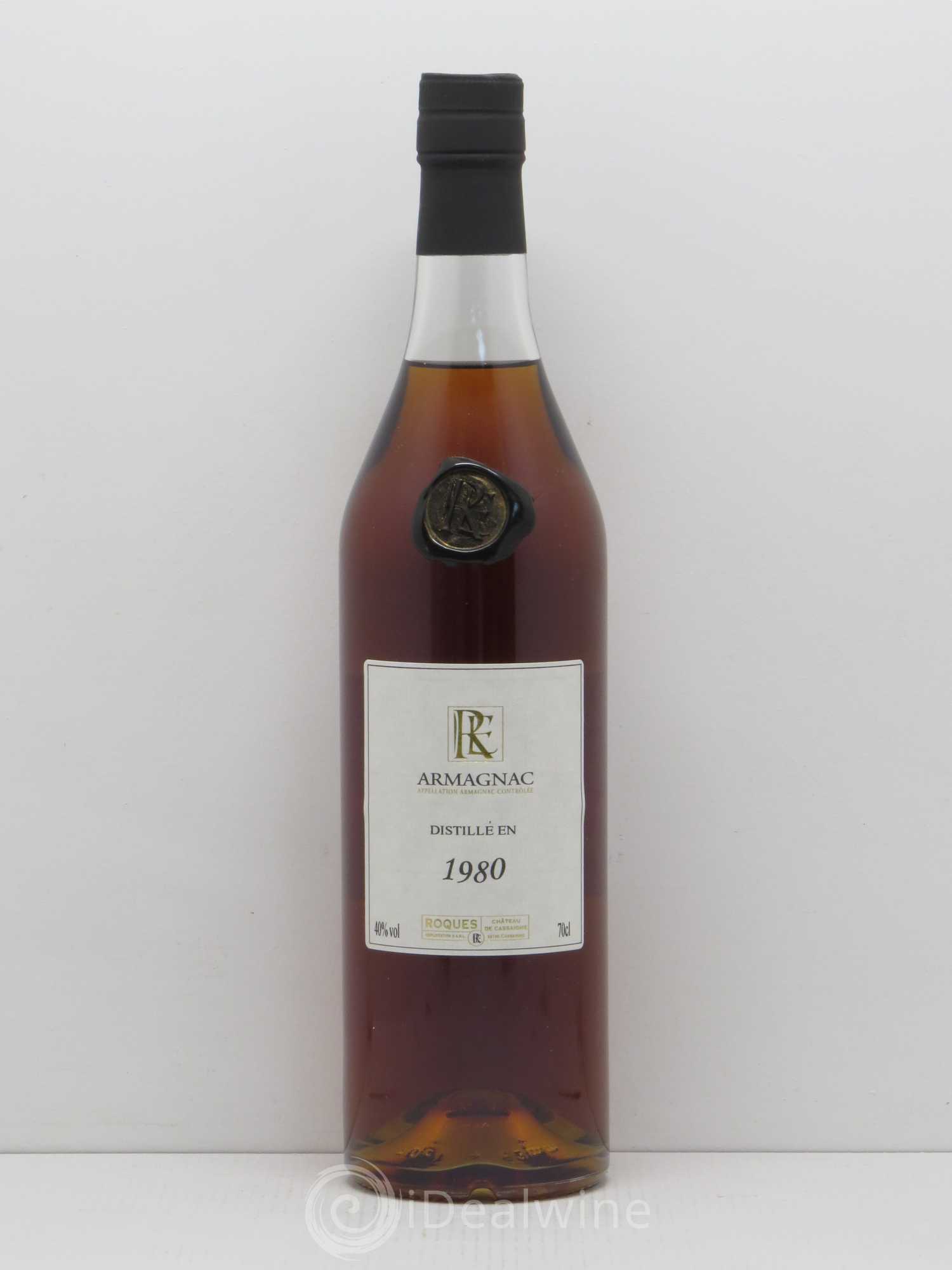 Armagnac Château Cassaigne 1980 - Posten von 1 Flasche - 0
