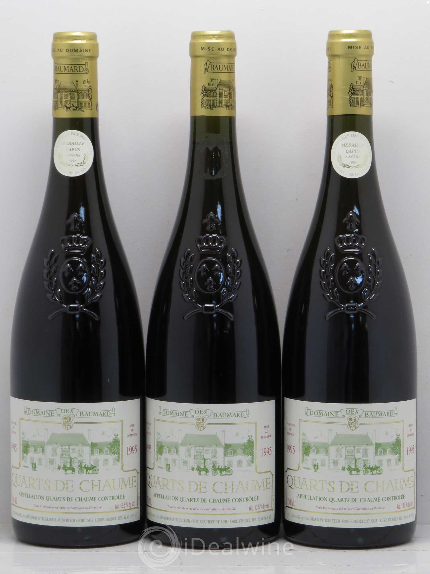 Quarts de Chaume Baumard (Domaine des) 1995 - Lotto di 3 bottiglie - 0