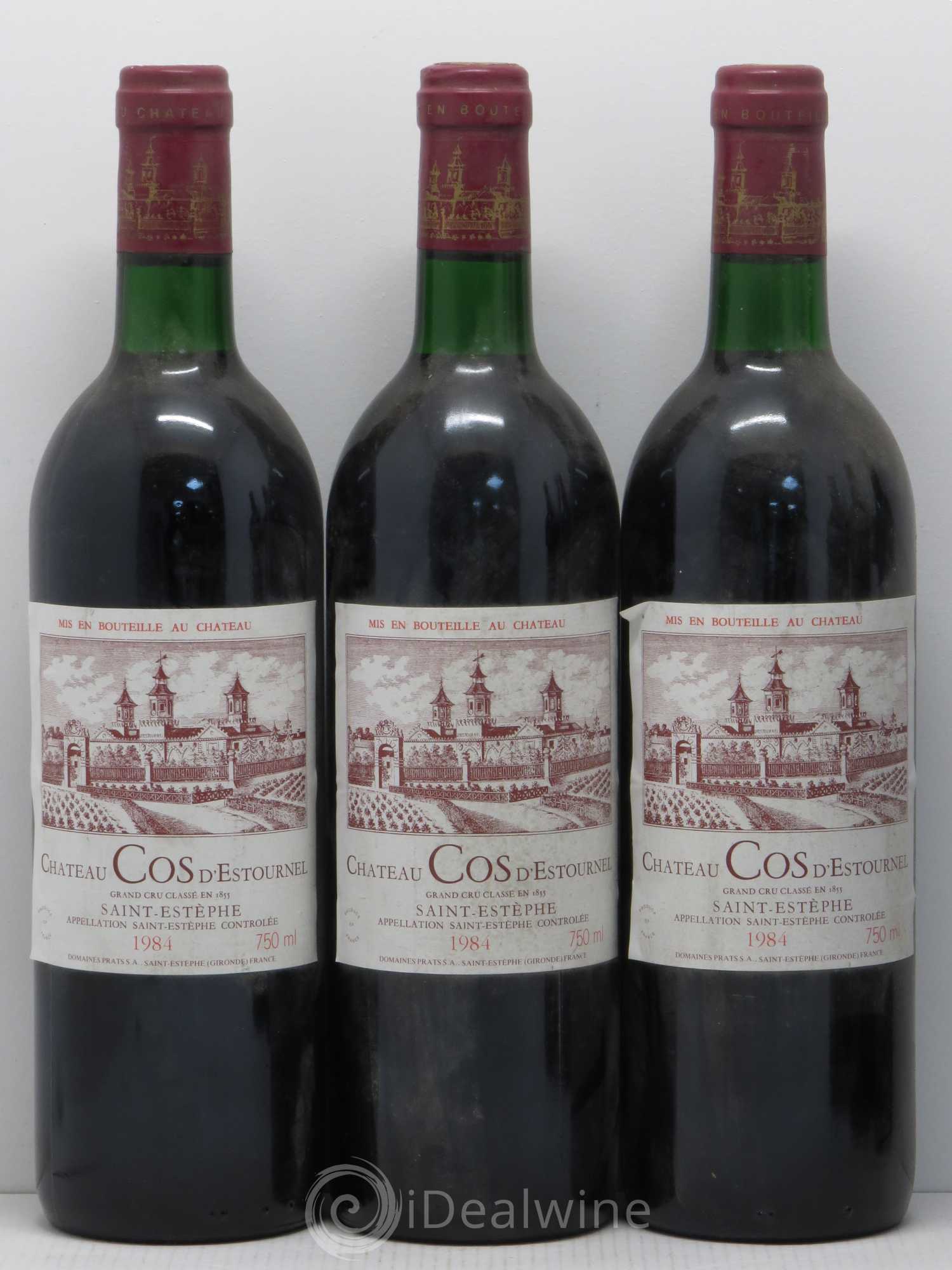 Cos d'Estournel 2ème Grand Cru Classé 1984 - Lot de 6 bouteilles - 1