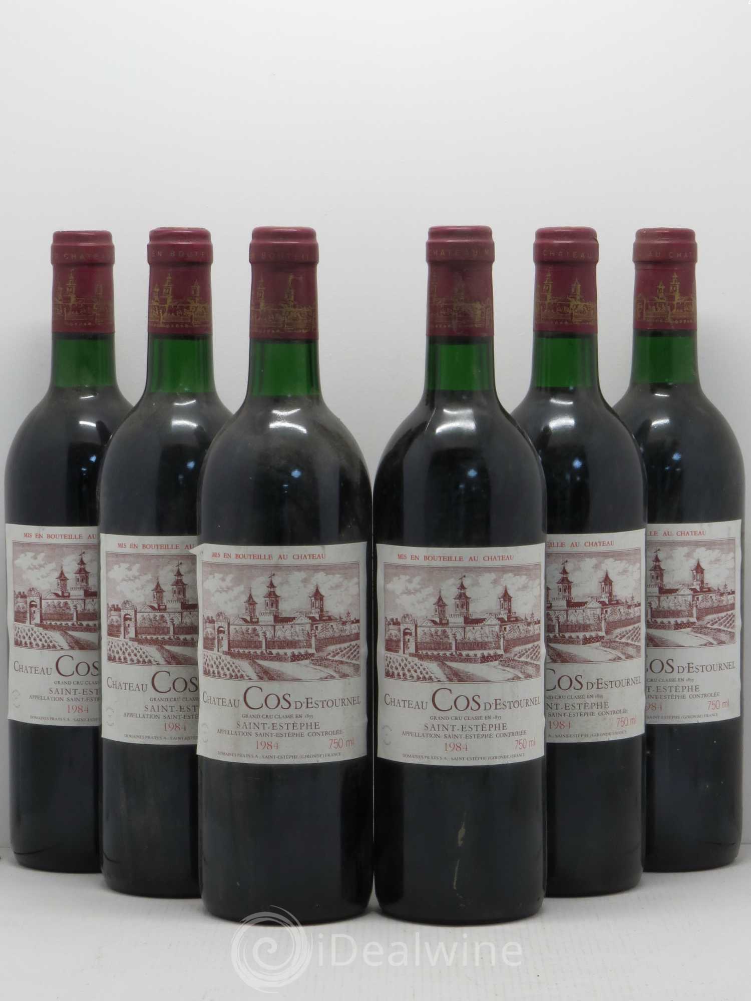 Cos d'Estournel 2ème Grand Cru Classé 1984 - Lot de 6 bouteilles - 0