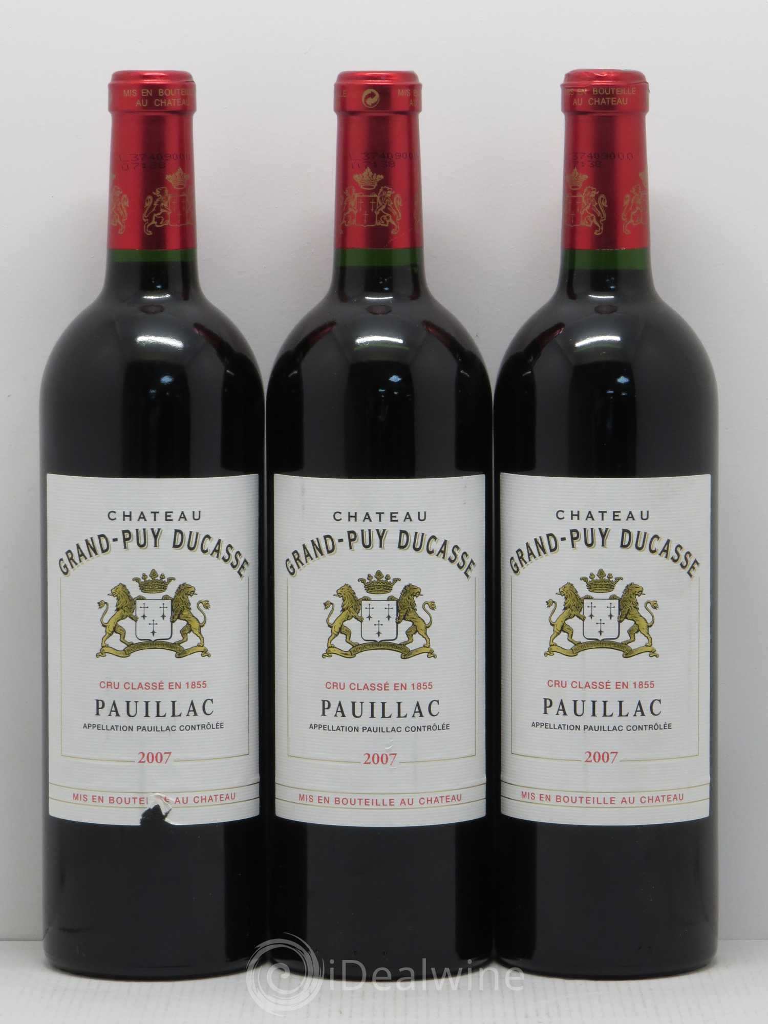 Château Grand Puy Ducasse 5ème Grand Cru Classé 2007 - Lot de 6 bouteilles - 2