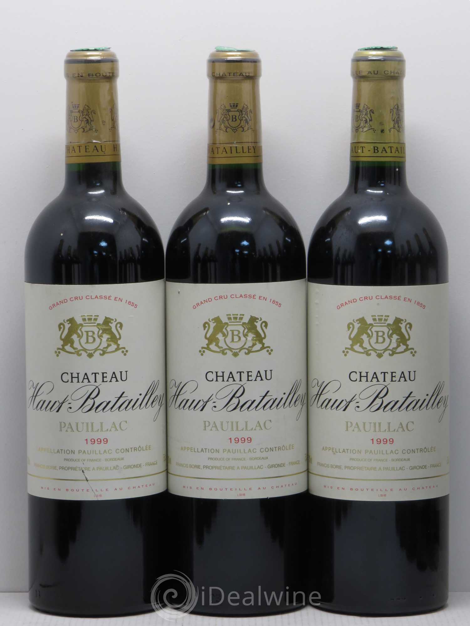 Château Haut Batailley 5ème Grand Cru Classé 1999 - Lot de 12 bouteilles - 1