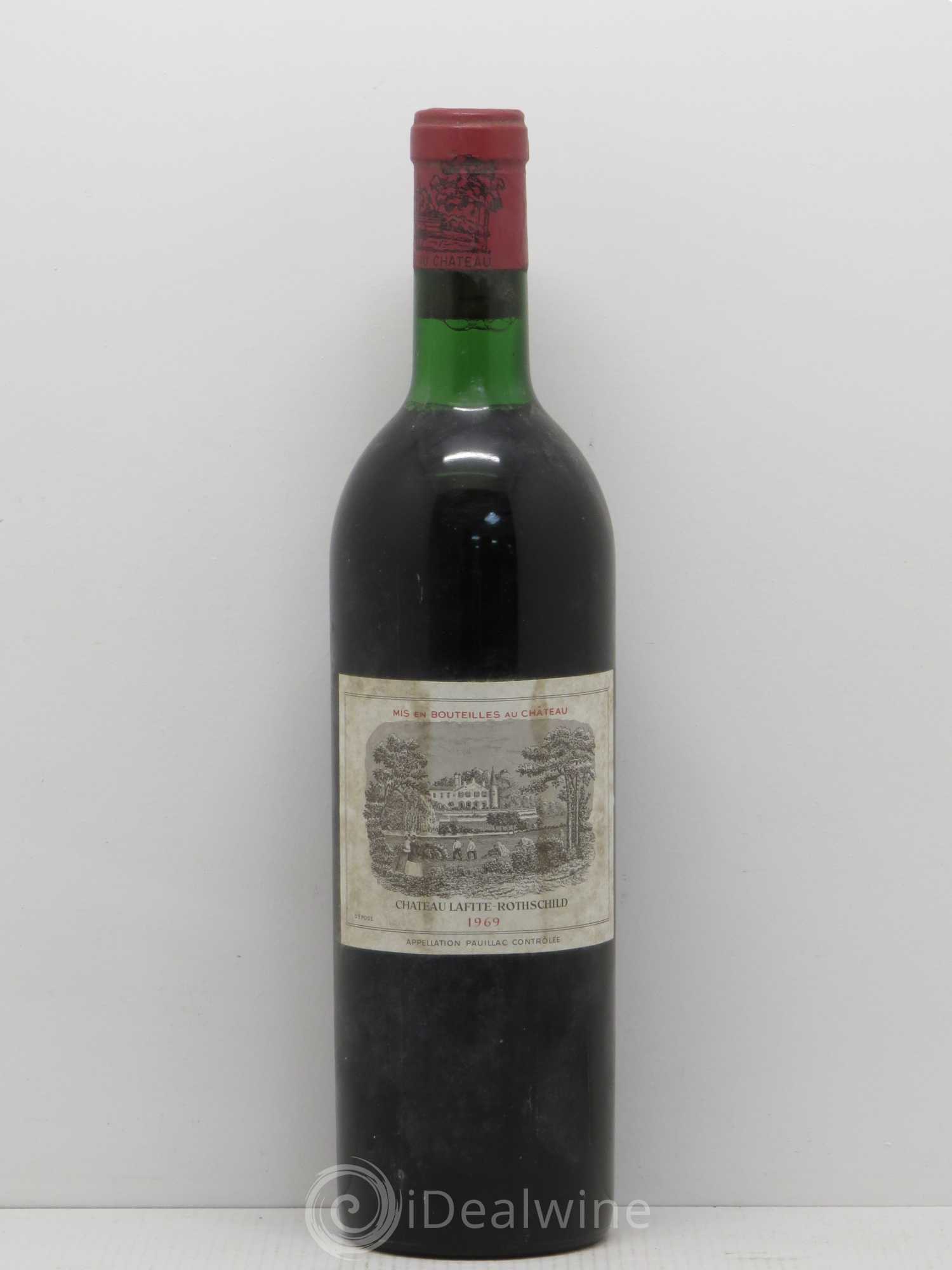 Château Lafite Rothschild 1er Grand Cru Classé 1969 - Lot de 1 bouteille - 0