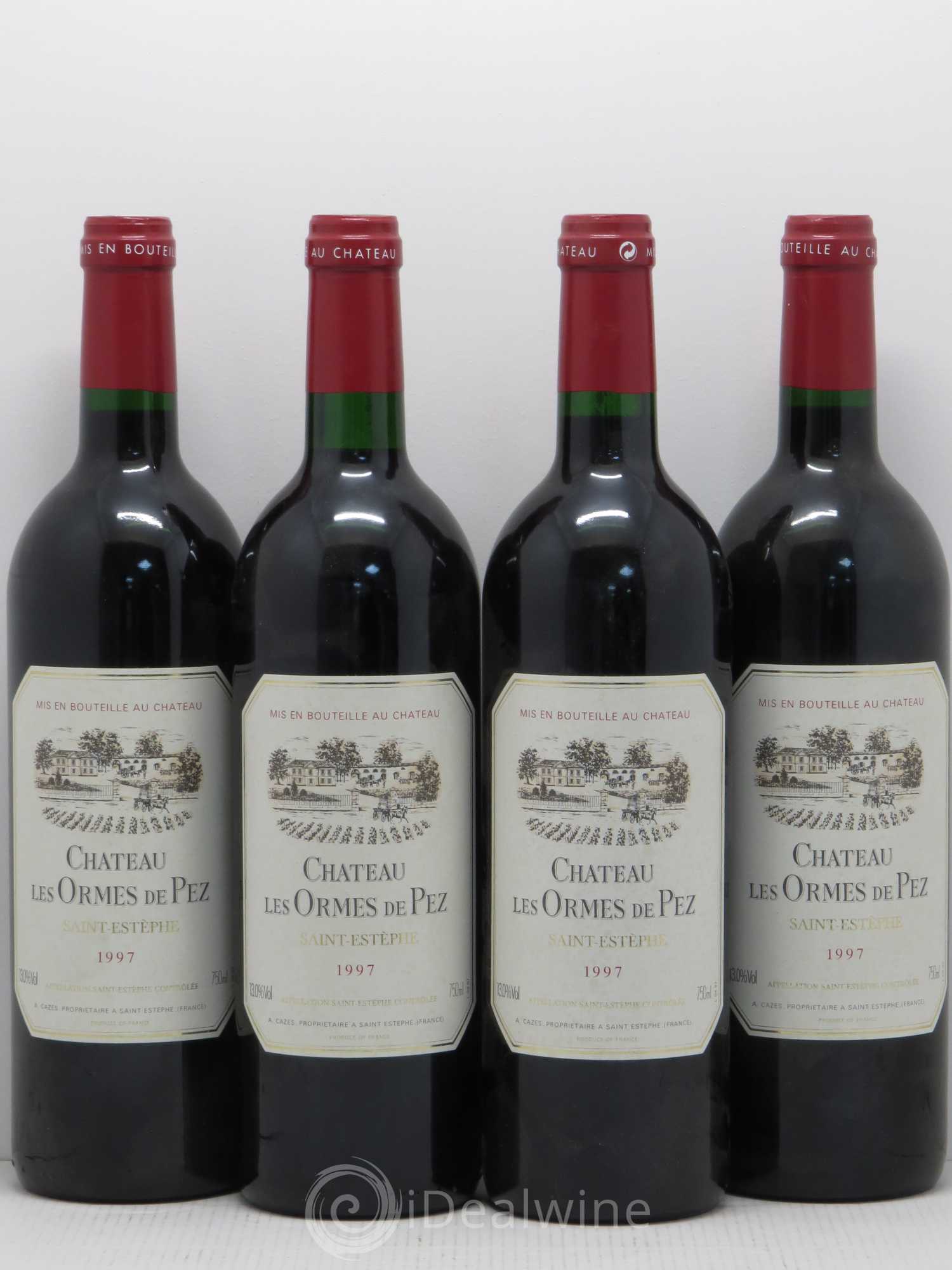 Château les Ormes de Pez 1997 - Lot de 4 bouteilles - 0