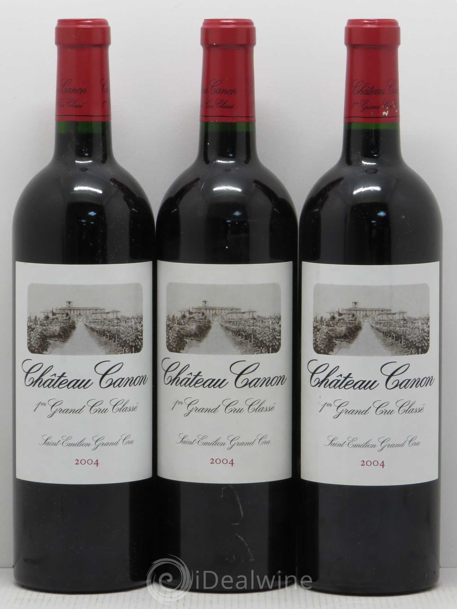 Château Canon 1er Grand Cru Classé B 2004 - Lot de 12 bouteilles - 4