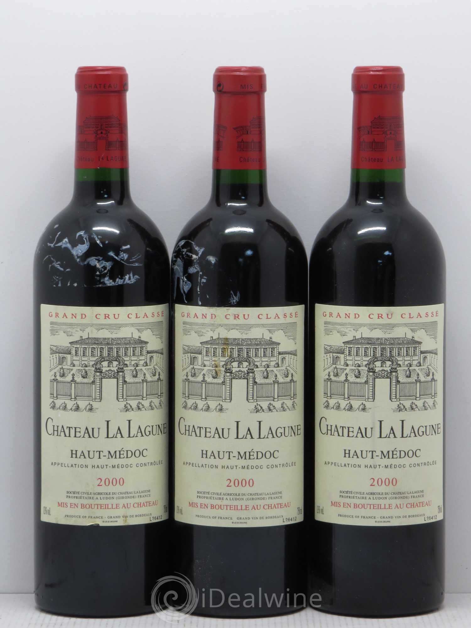Château la Lagune 3ème Grand Cru Classé 2000 - Lot de 12 bouteilles - 4