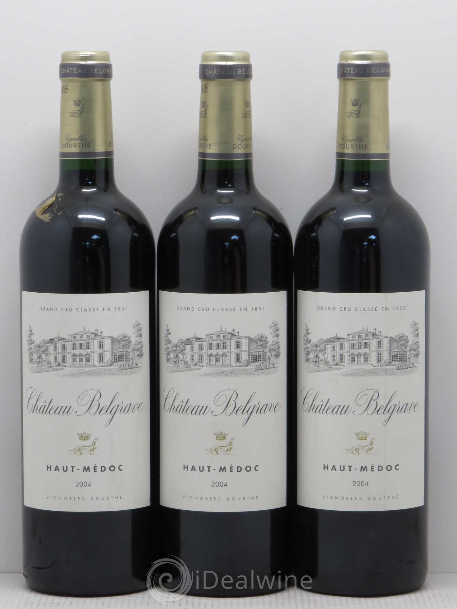 Château Belgrave 5ème Grand Cru Classé 2004 - Lot de 12 bouteilles - 3