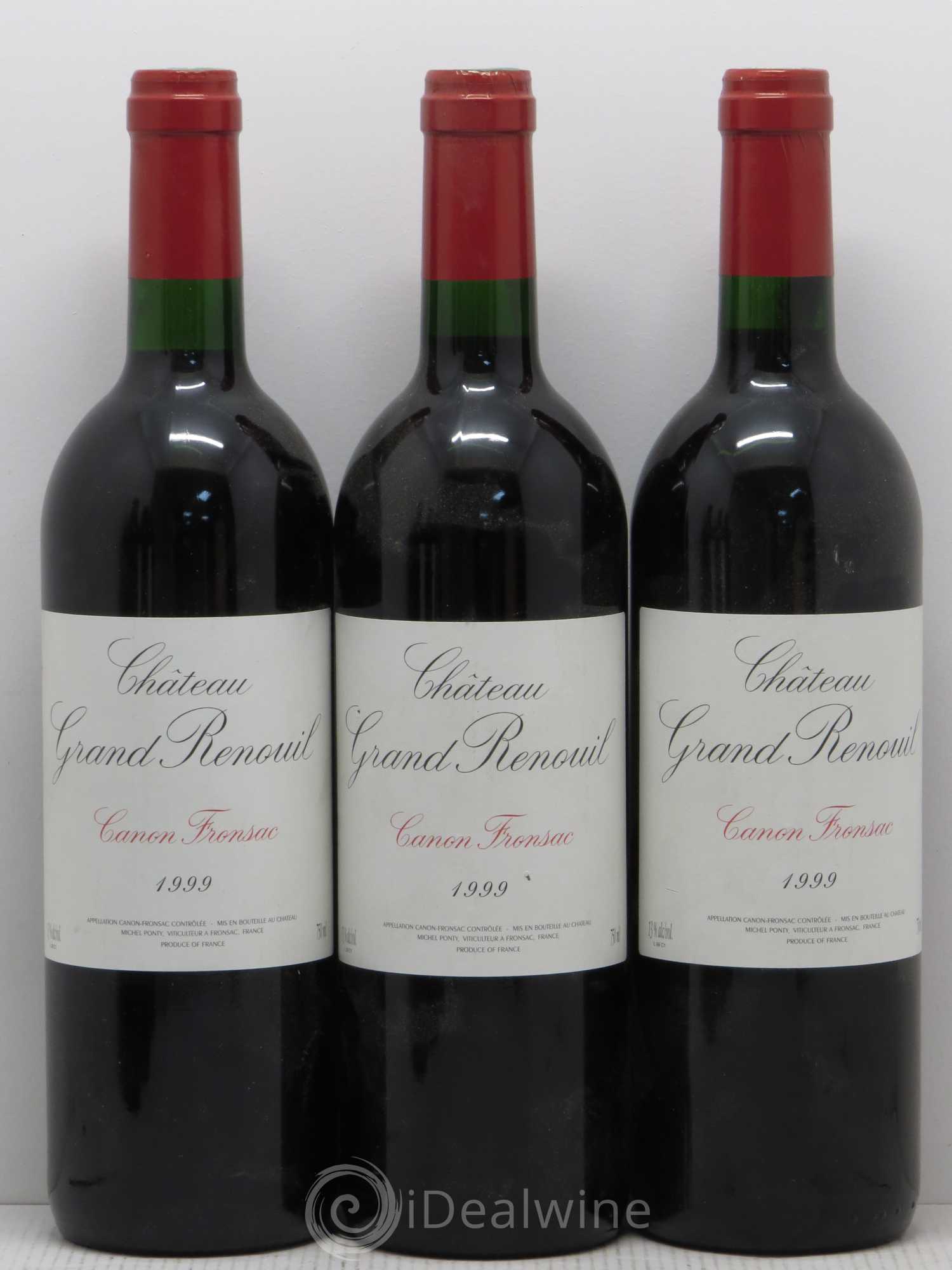 Canon-Fronsac Château Grand Renouil 1999 - Posten von 6 Flaschen - 1