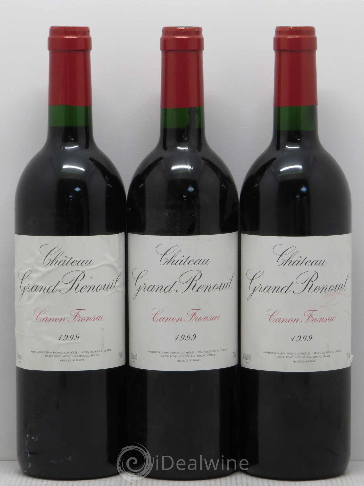 Canon-Fronsac Château Grand Renouil 1999 - Posten von 6 Flaschen - 2