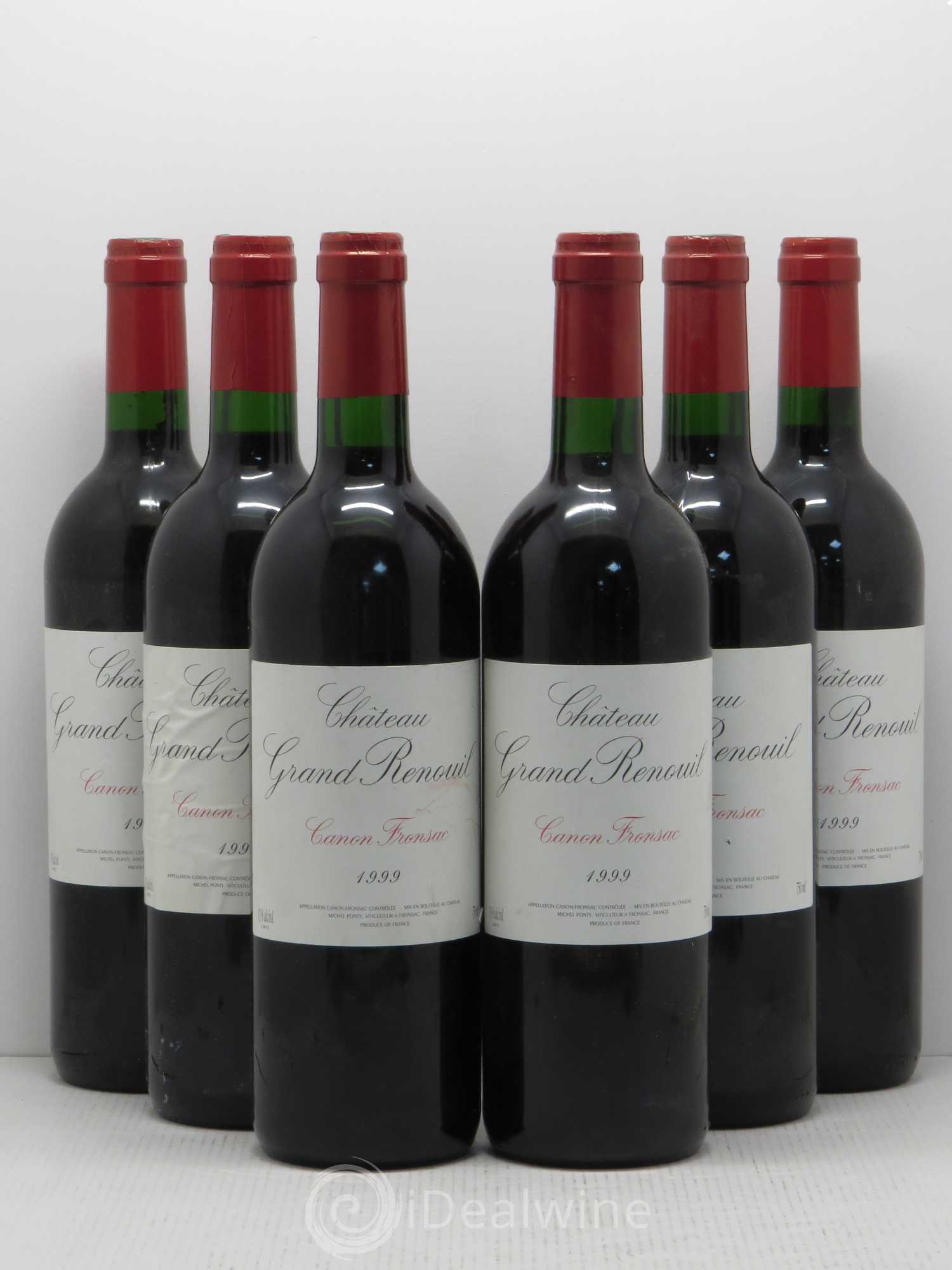 Canon-Fronsac Château Grand Renouil 1999 - Posten von 6 Flaschen - 0