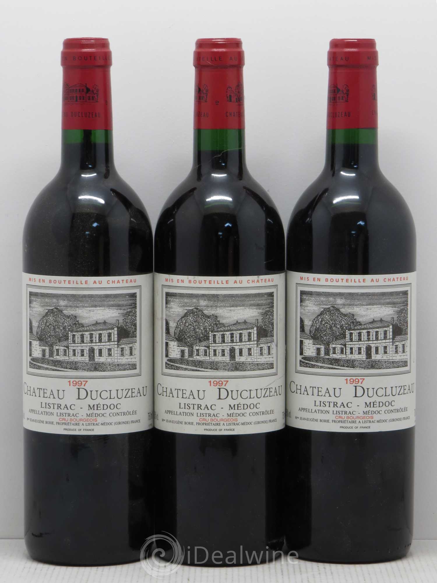 Château Ducluzeau Cru Bourgeois 1997 - Lot de 6 bouteilles - 2