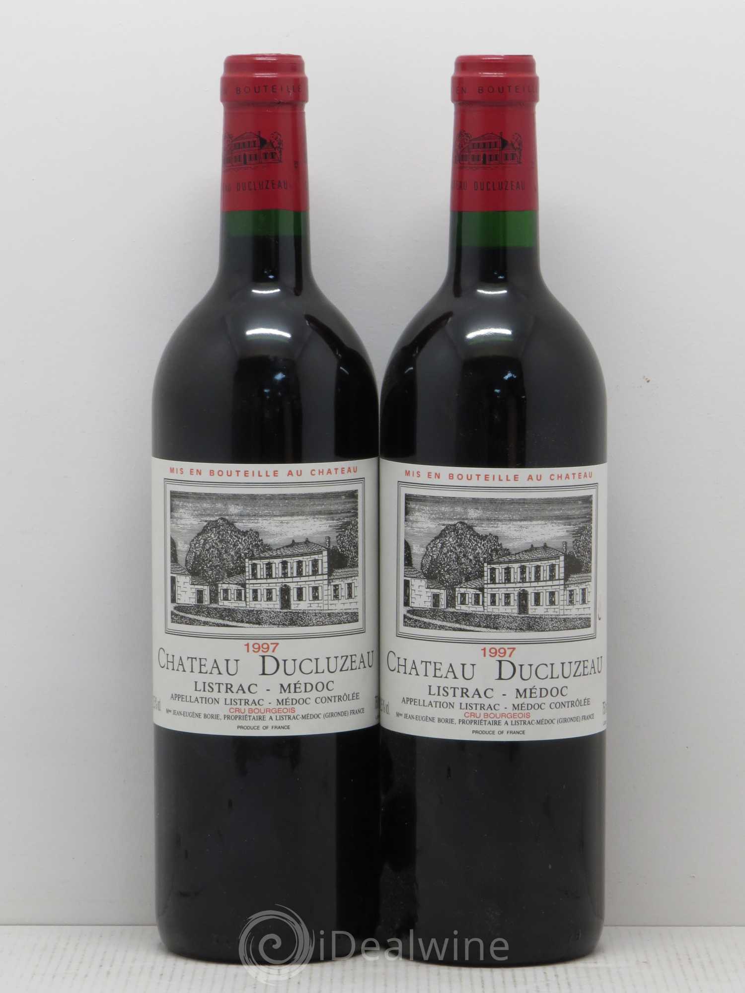Château Ducluzeau Cru Bourgeois 1997 - Lot de 5 bouteilles - 2