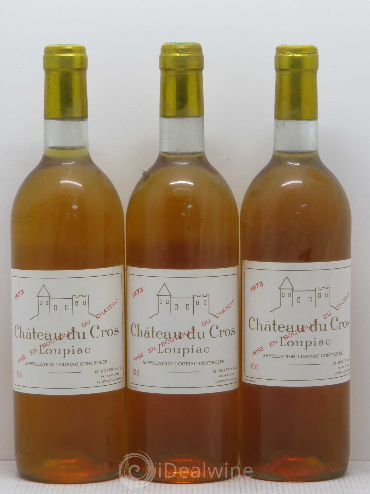 Château du Cros 1973 - Lotto di 3 bottiglie - 0