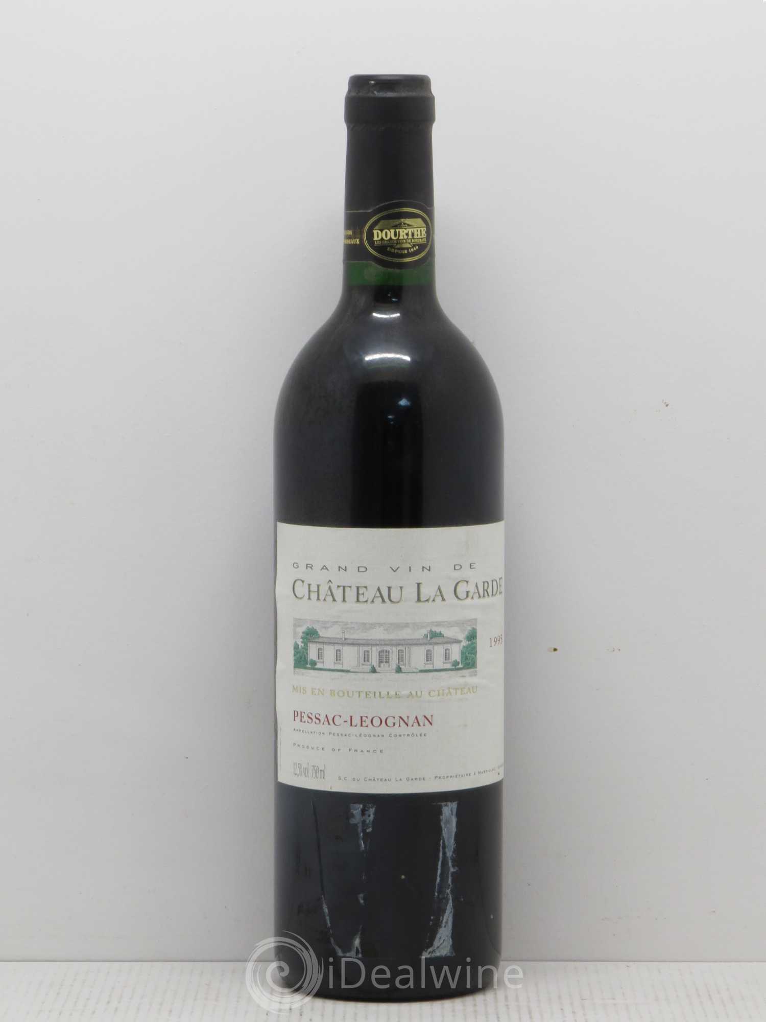Château la Garde 1995 - Lot de 1 bouteille - 0