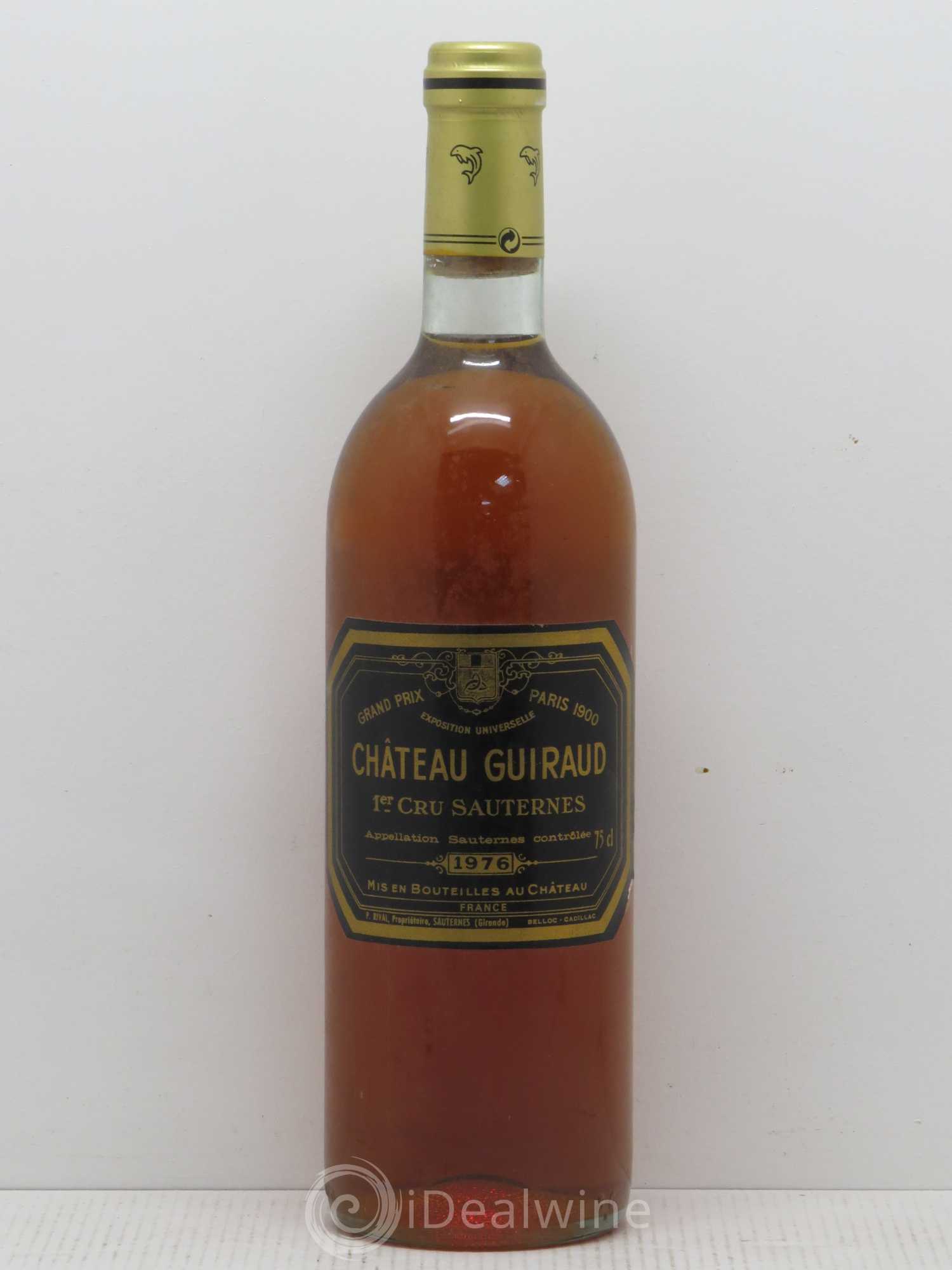 Château Guiraud 1er Grand Cru Classé 1976 - Lotto di 1 bottiglia - 0