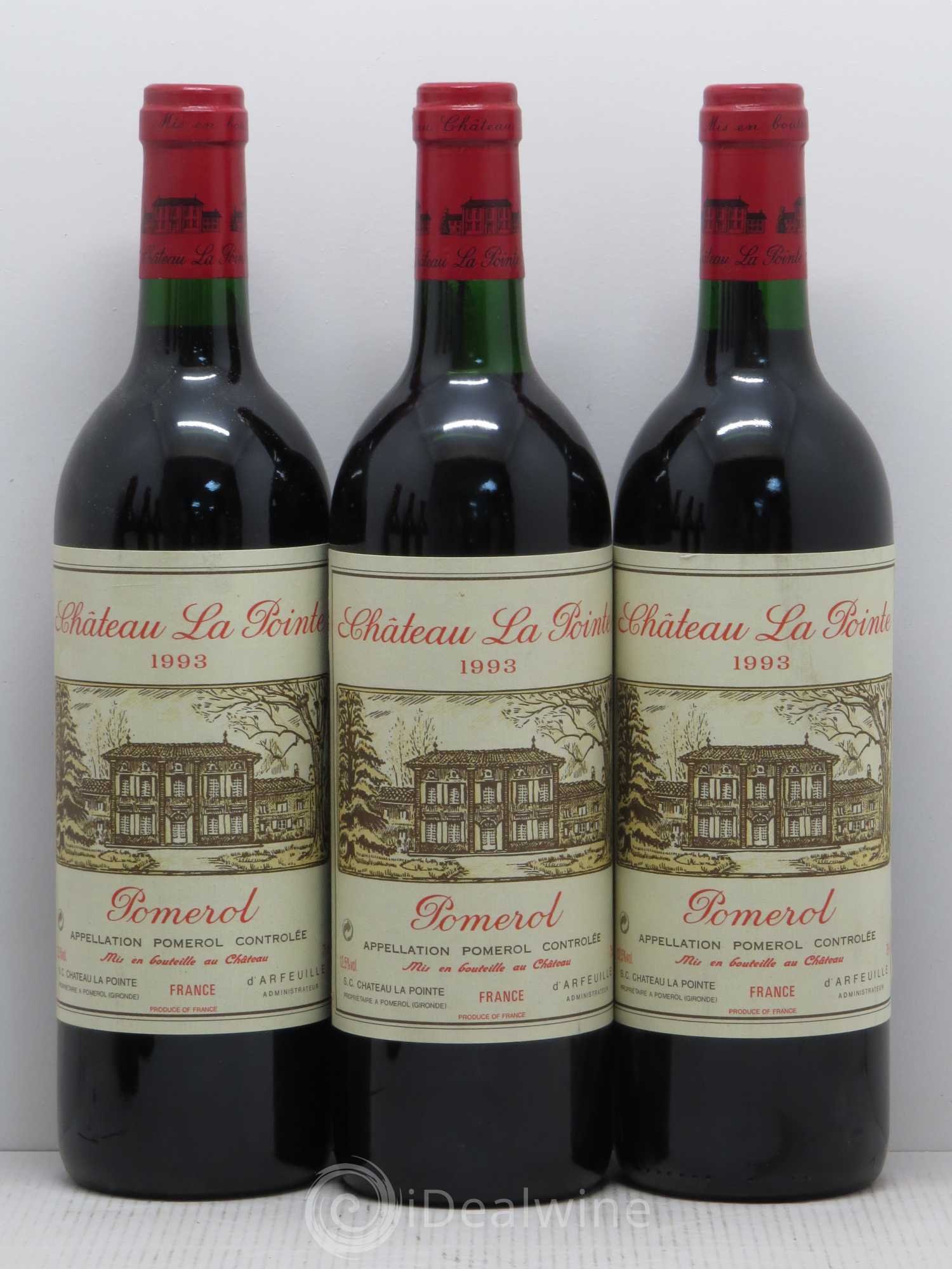 Château la Pointe 1993 - Lot de 6 bouteilles - 1