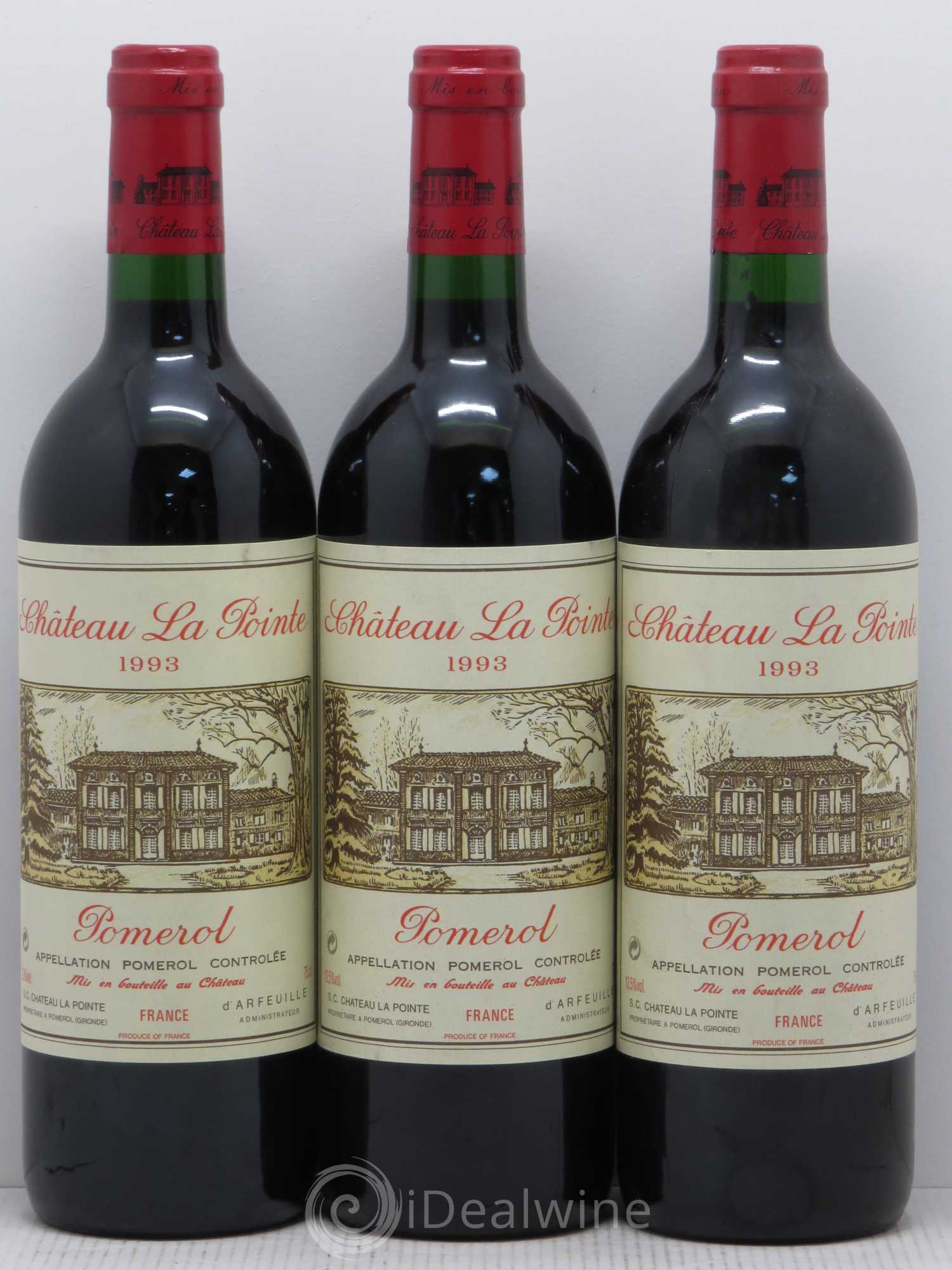 Château la Pointe 1993 - Lot de 6 bouteilles - 2
