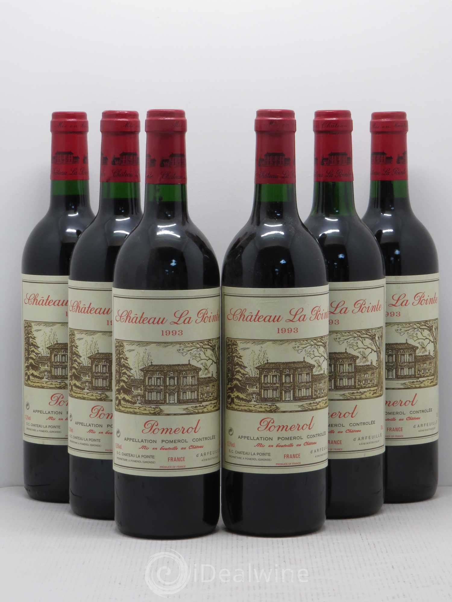 Château la Pointe 1993 - Lot de 6 bouteilles - 0