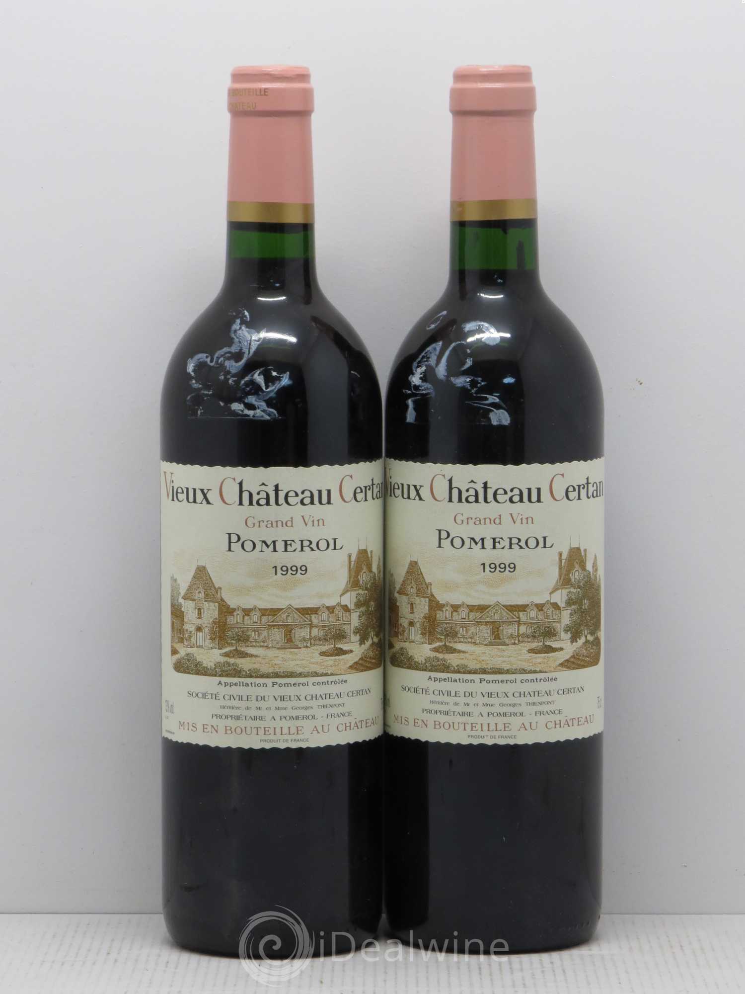 Vieux Château Certan 1999 - Lot de 2 bouteilles - 0