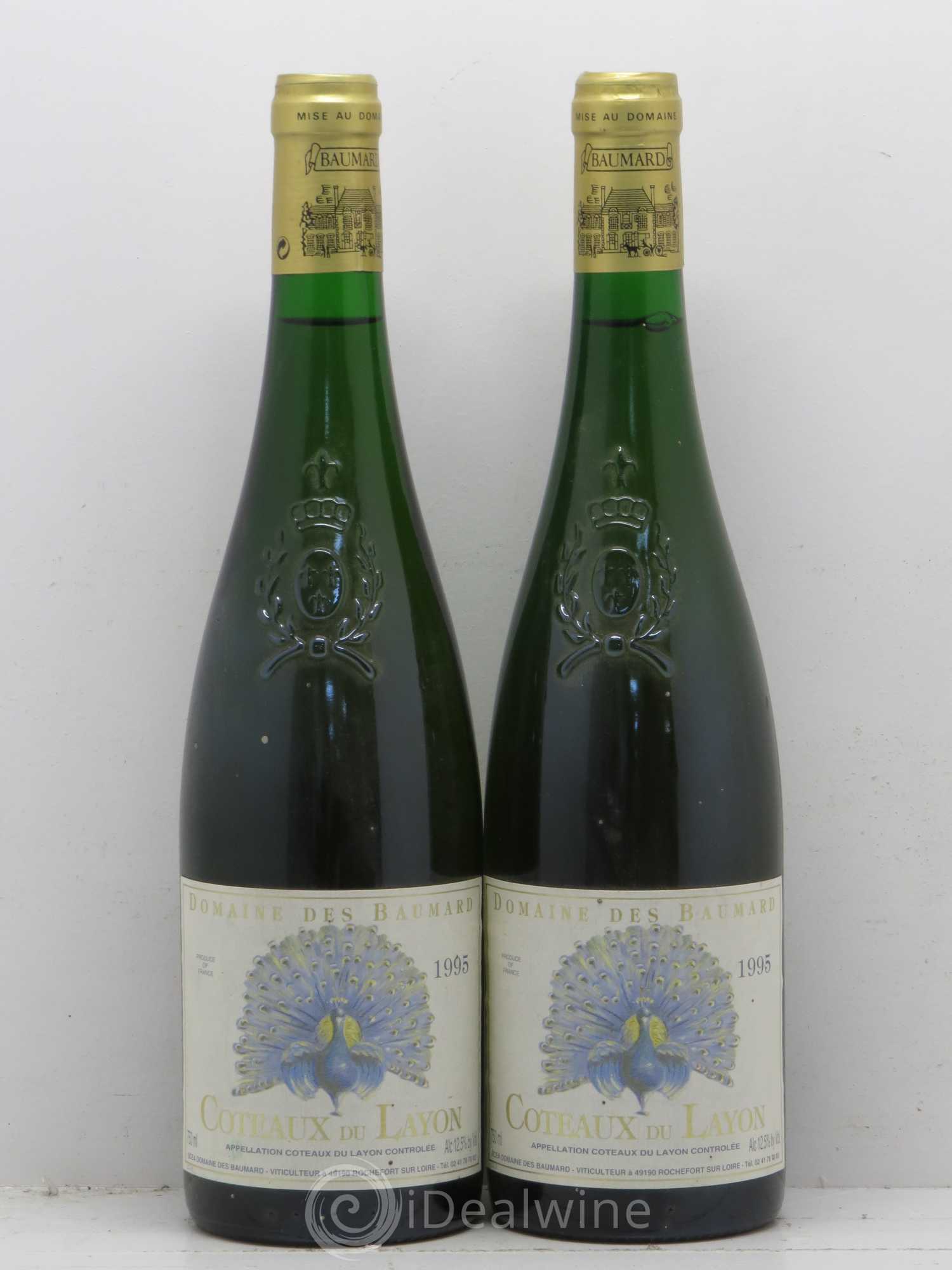Coteaux du Layon Domaine Des Baumard 1995 - Lotto di 2 bottiglie - 0