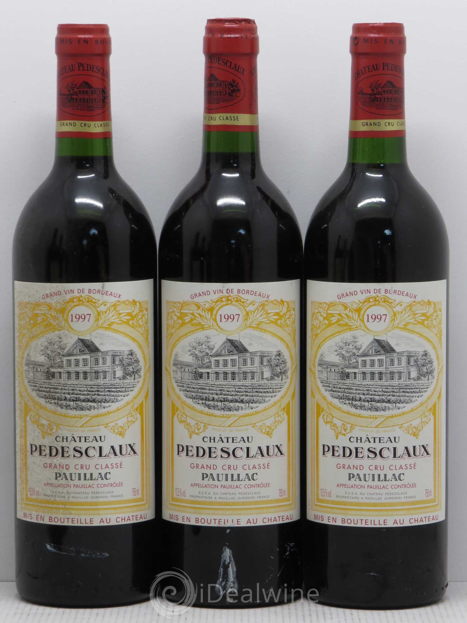 Château Pedesclaux 5ème Grand Cru Classé 1997 - Lot de 6 bouteilles - 1